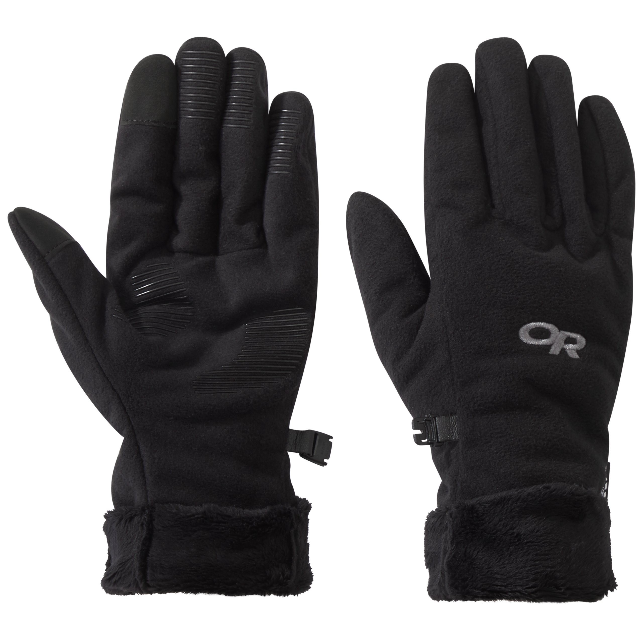 Women's Fuzzy Sensor Glove - Image 2