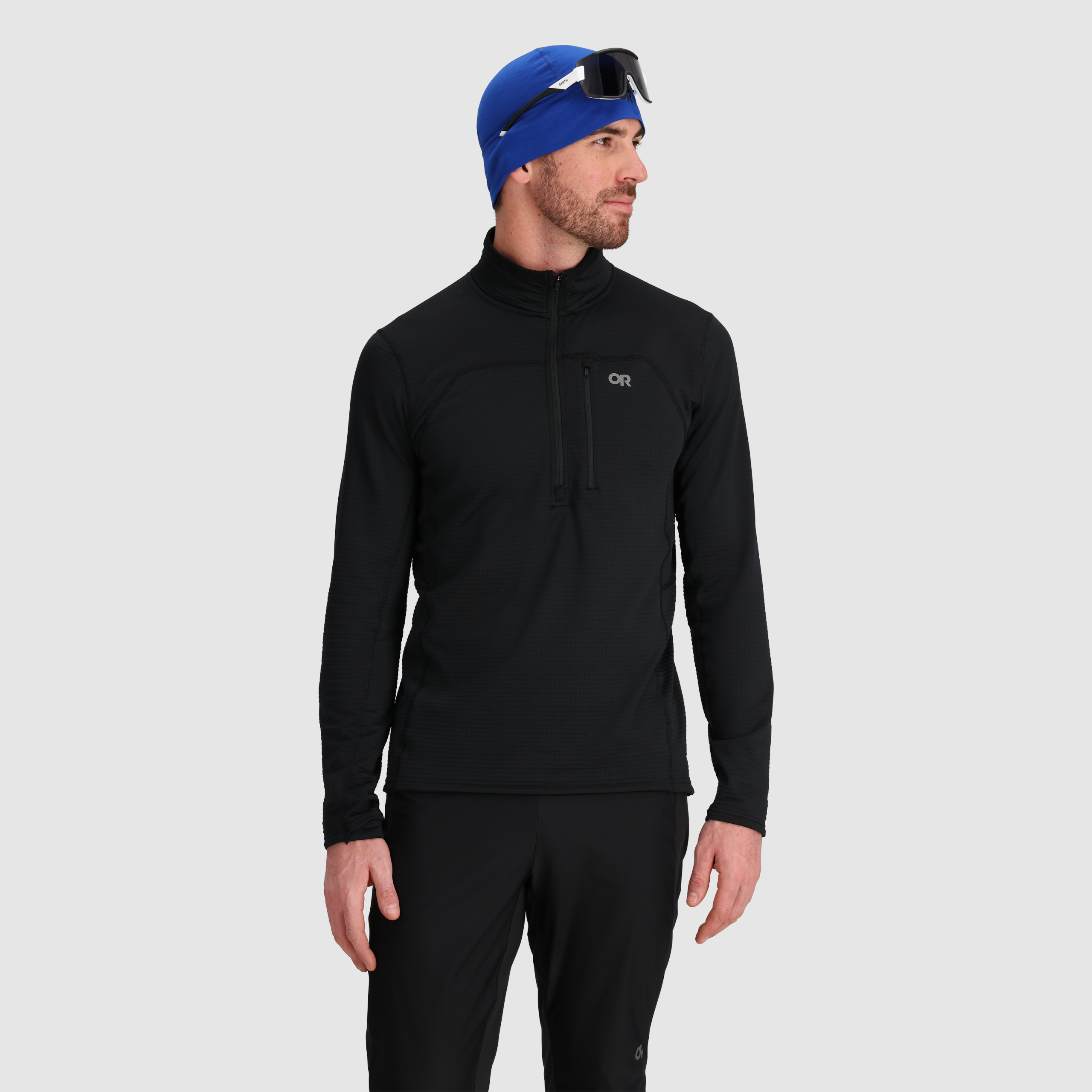 Men's Vigor Grid Fleece Half Zip - Image 27