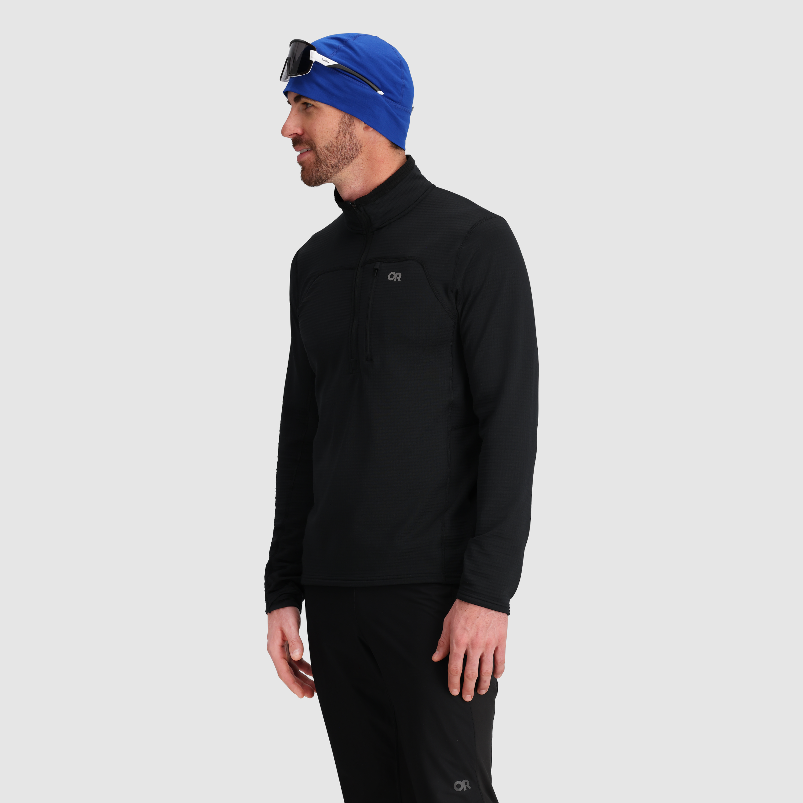 Men's Vigor Grid Fleece Half Zip - Image 29