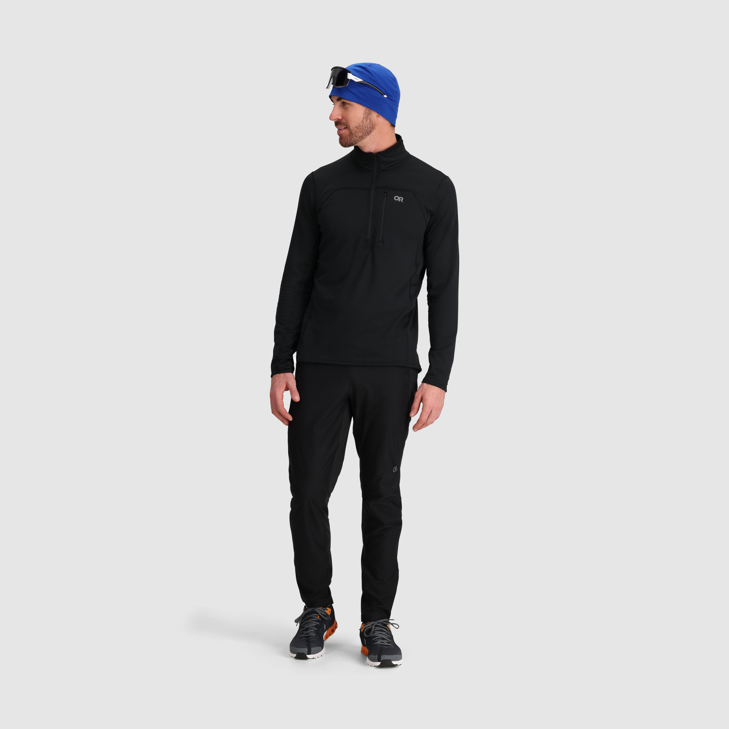 Men's Vigor Grid Fleece Half Zip - Image 30