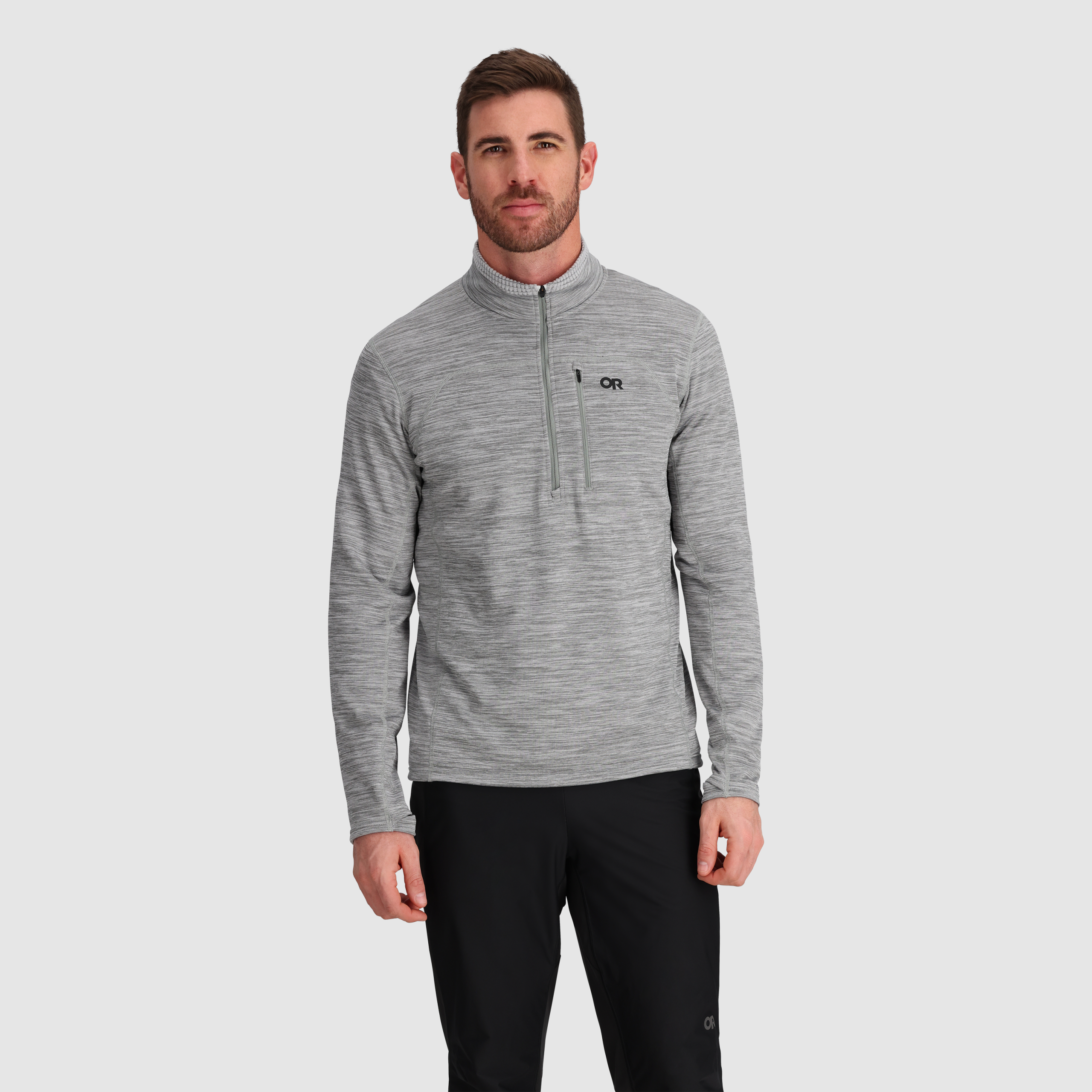 Men's Vigor Grid Fleece Half Zip - Image 22