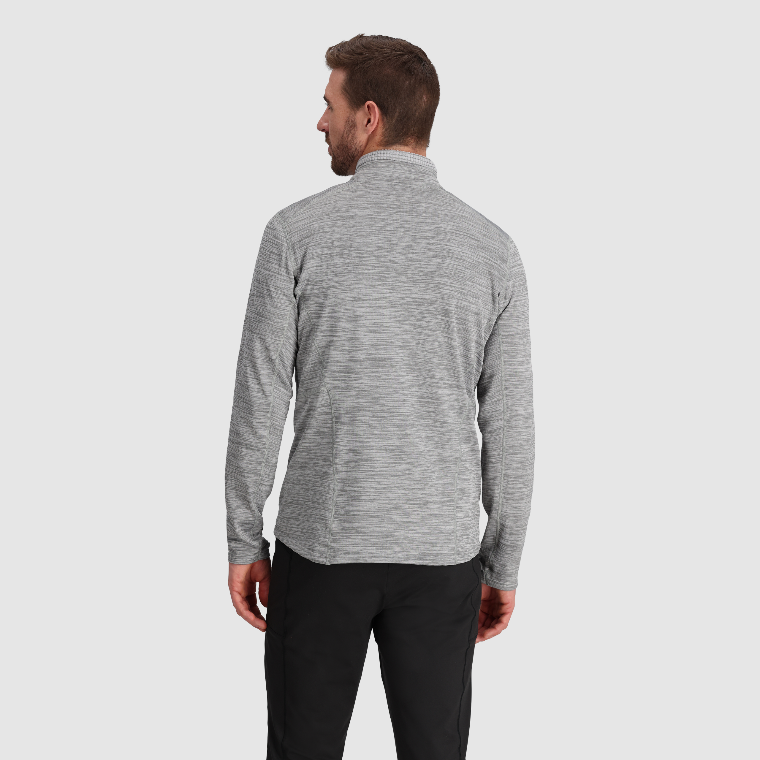 Men's Vigor Grid Fleece Half Zip - Image 23