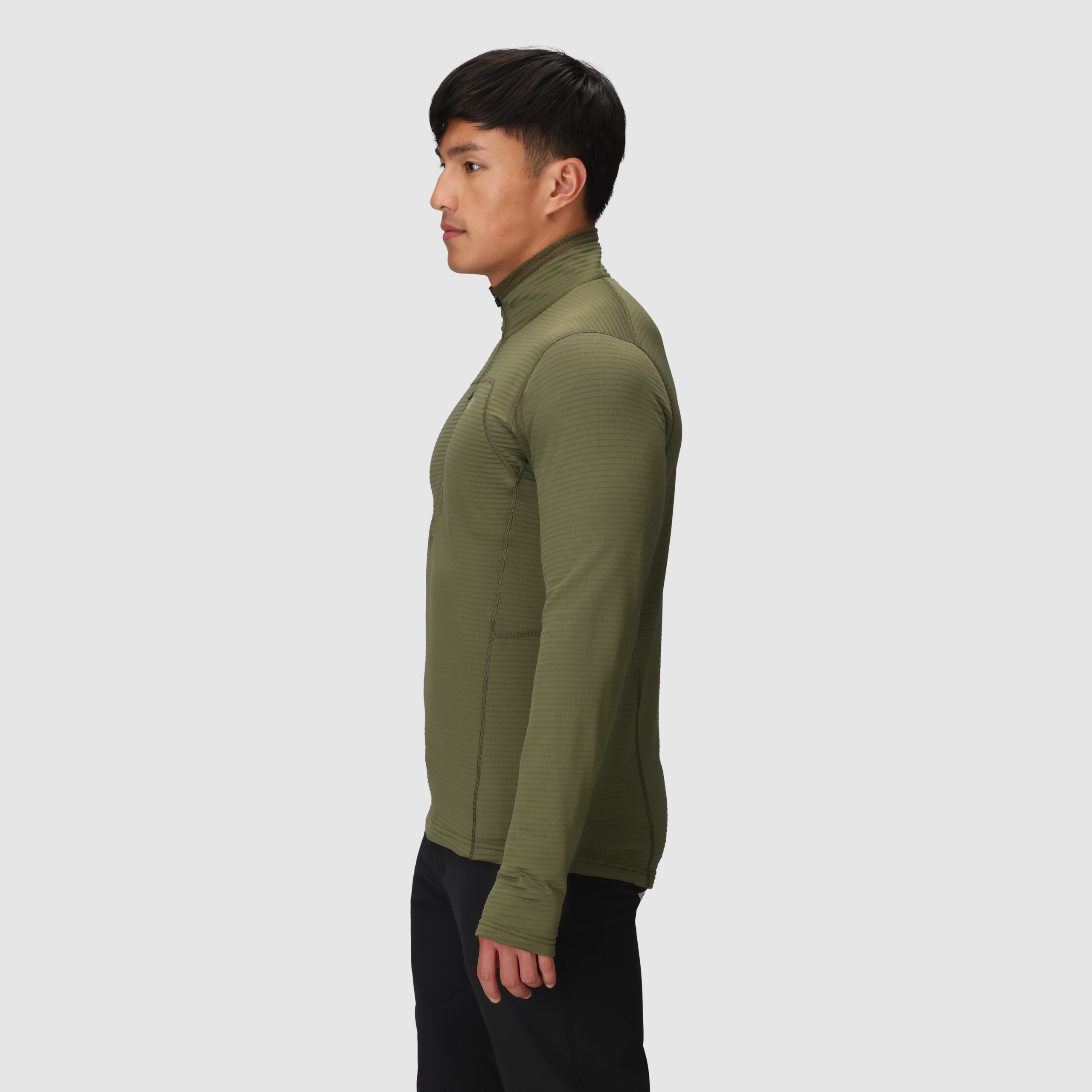 Men's Vigor Grid Fleece Half Zip - Image 17