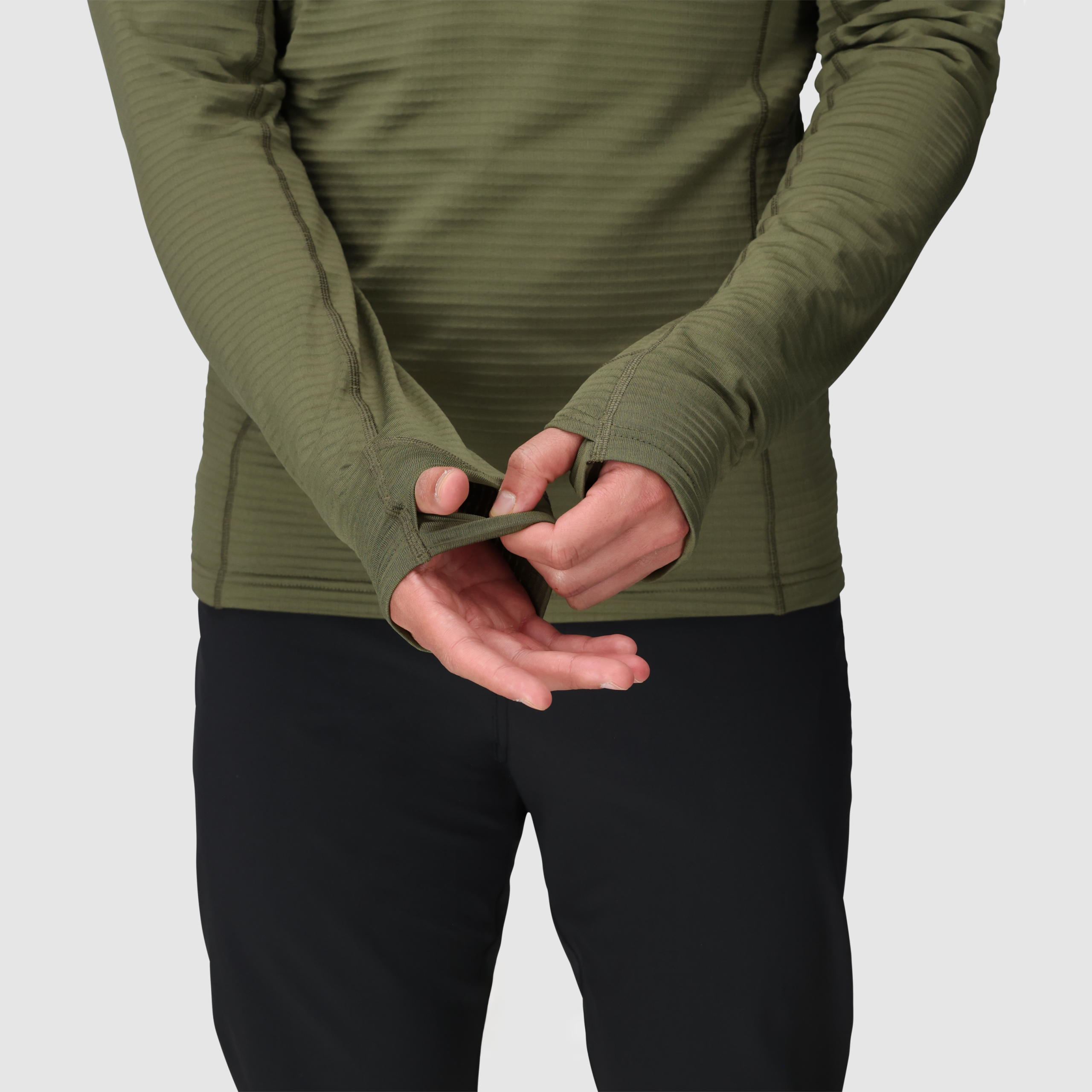 Men's Vigor Grid Fleece Half Zip - Image 20