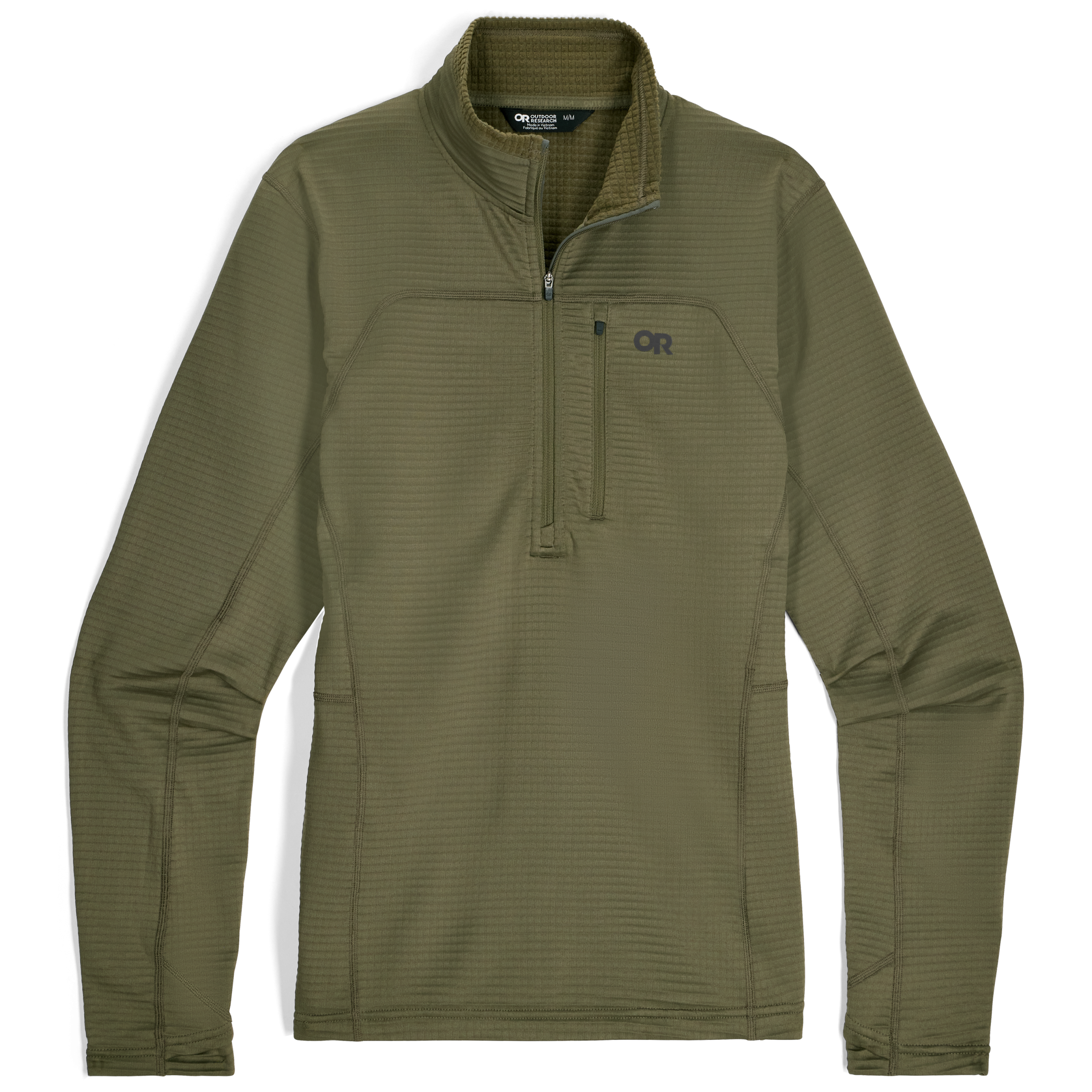 Men's Vigor Grid Fleece Half Zip - Image 19