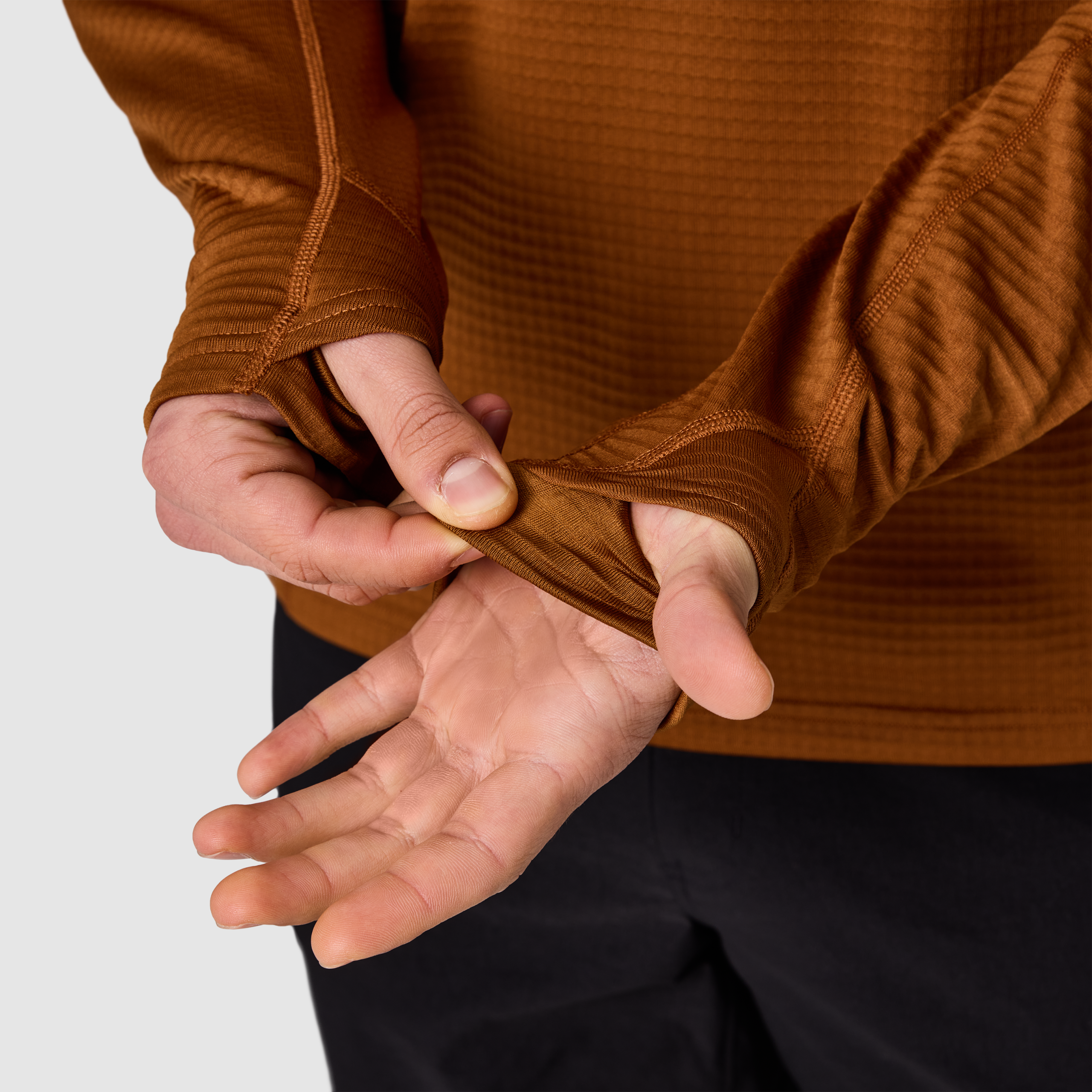Men's Vigor Grid Fleece Half Zip - Image 12