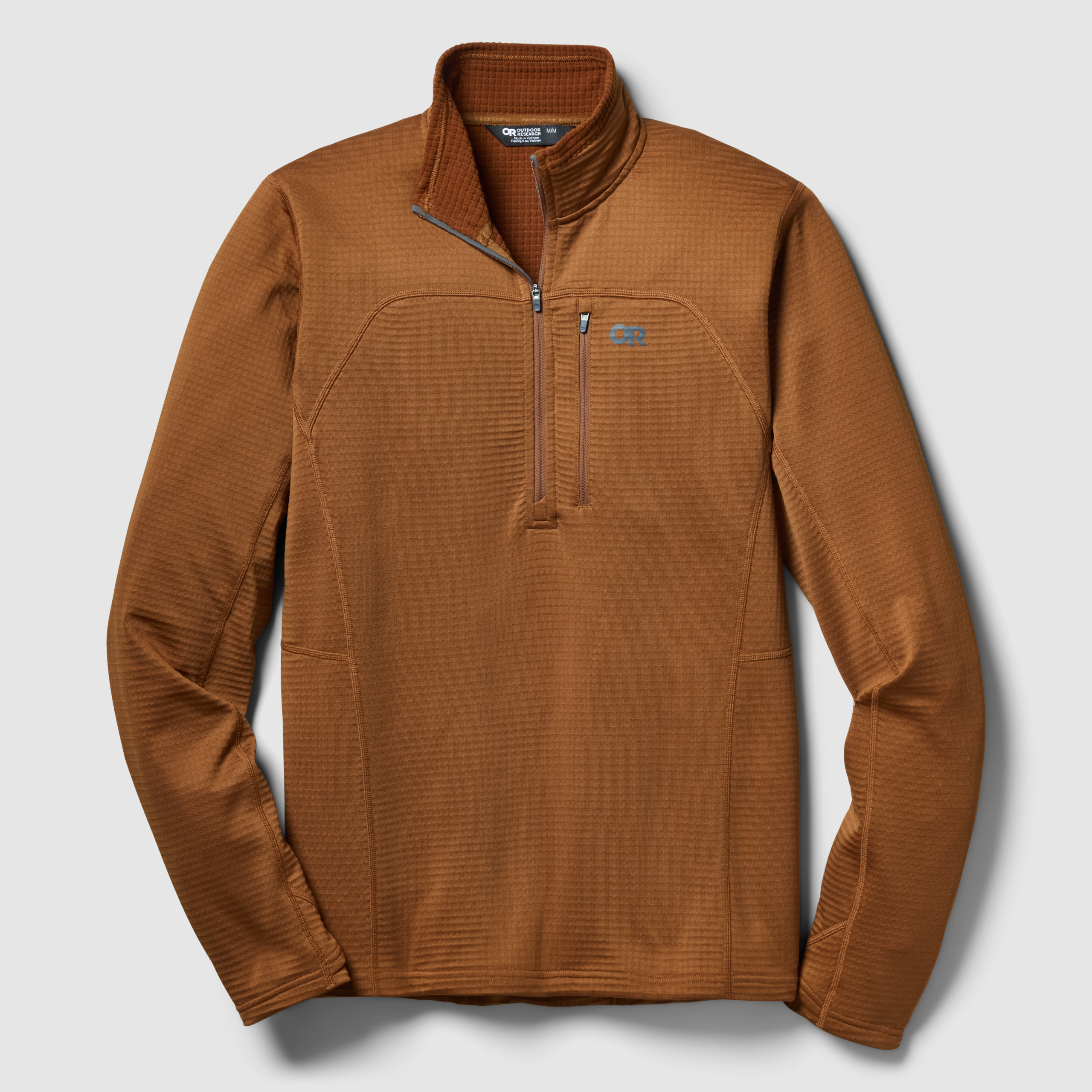 Men's Vigor Grid Fleece Half Zip - Image 14