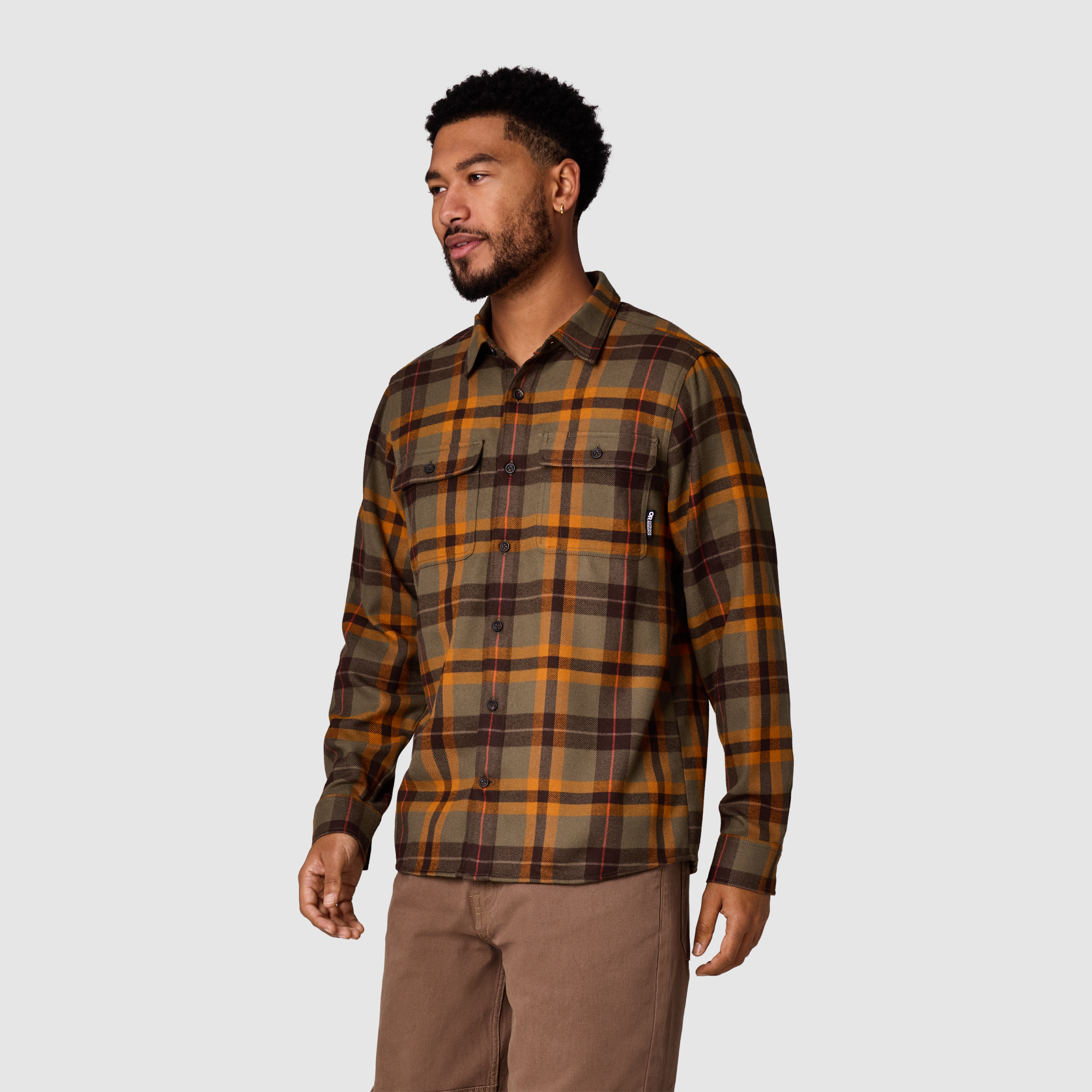 Men's Feedback Flannel Twill Shirt - Image 3