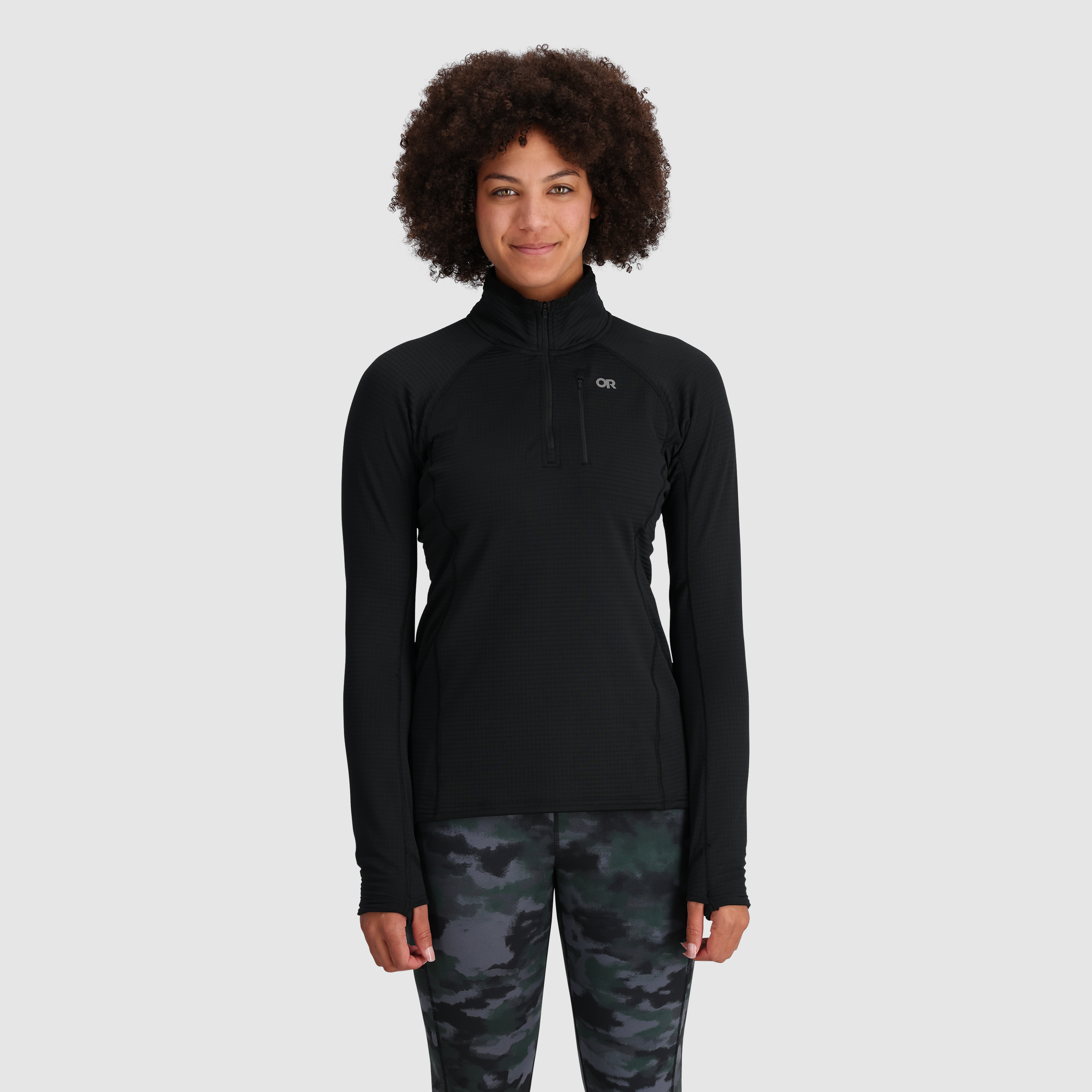 Women's Vigor Grid Fleece Quarter Zip - Image 22