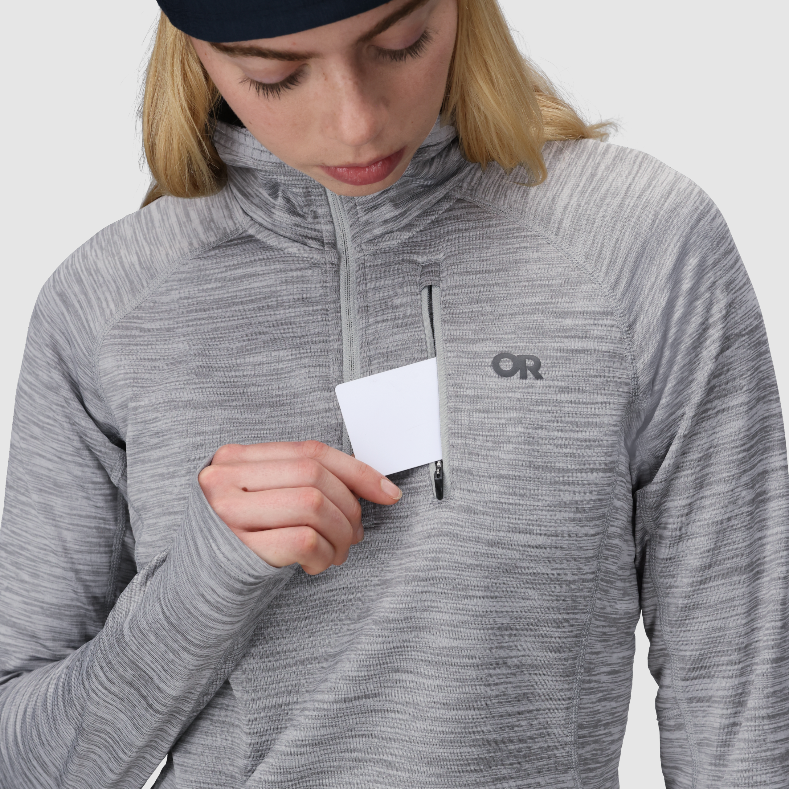 Women's Vigor Grid Fleece Quarter Zip - Image 19