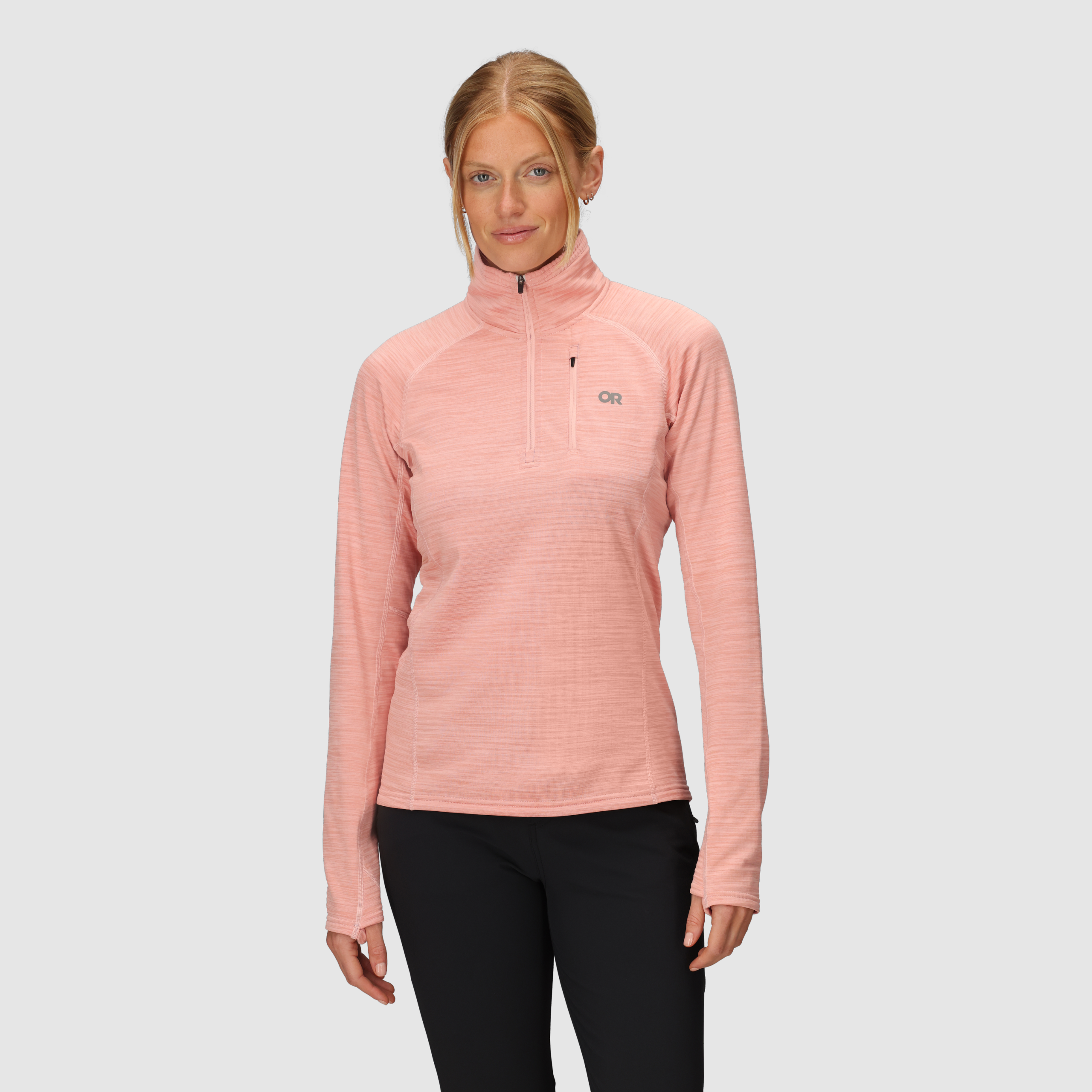 Women's Vigor Grid Fleece Quarter Zip - Image 27