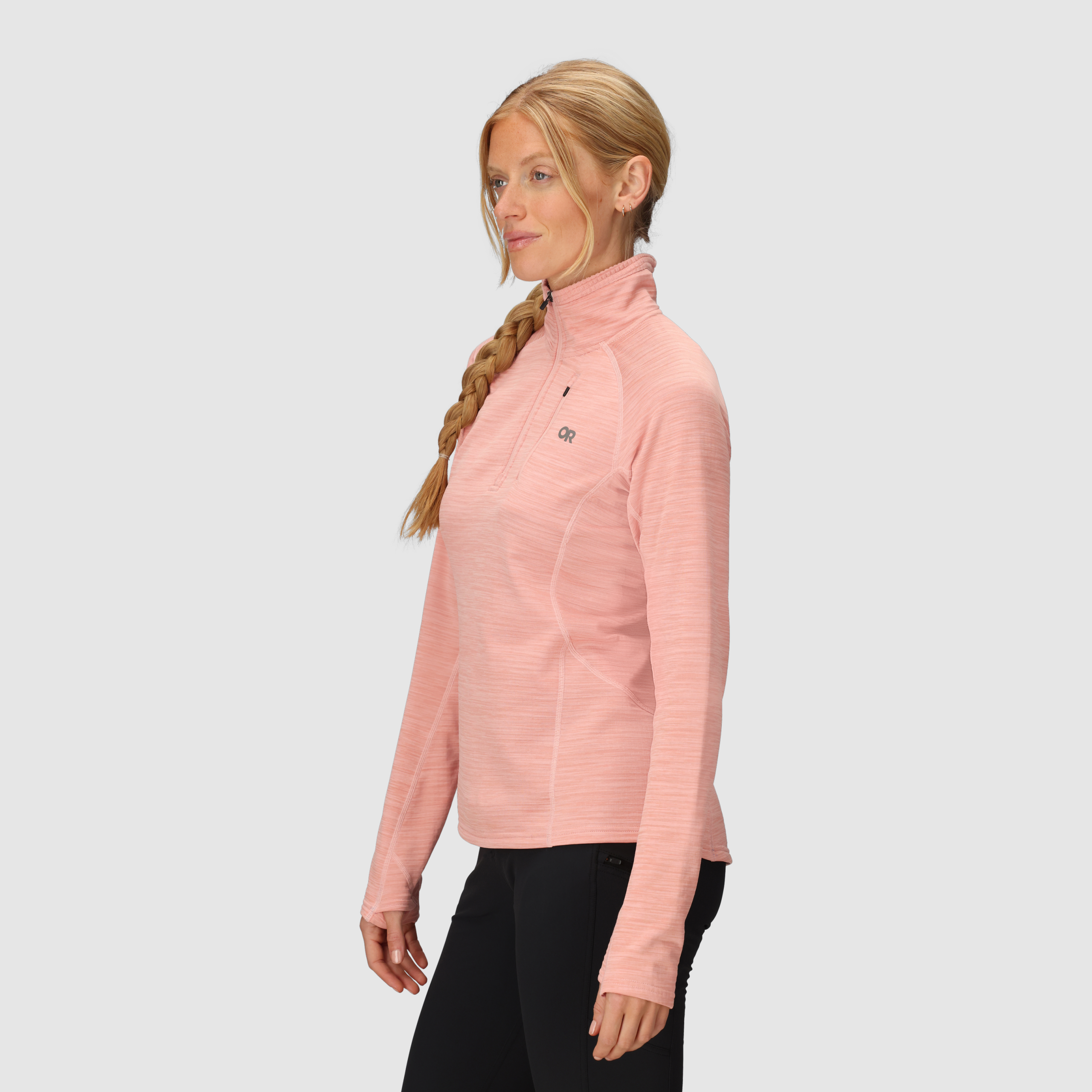 Women's Vigor Grid Fleece Quarter Zip - Image 29