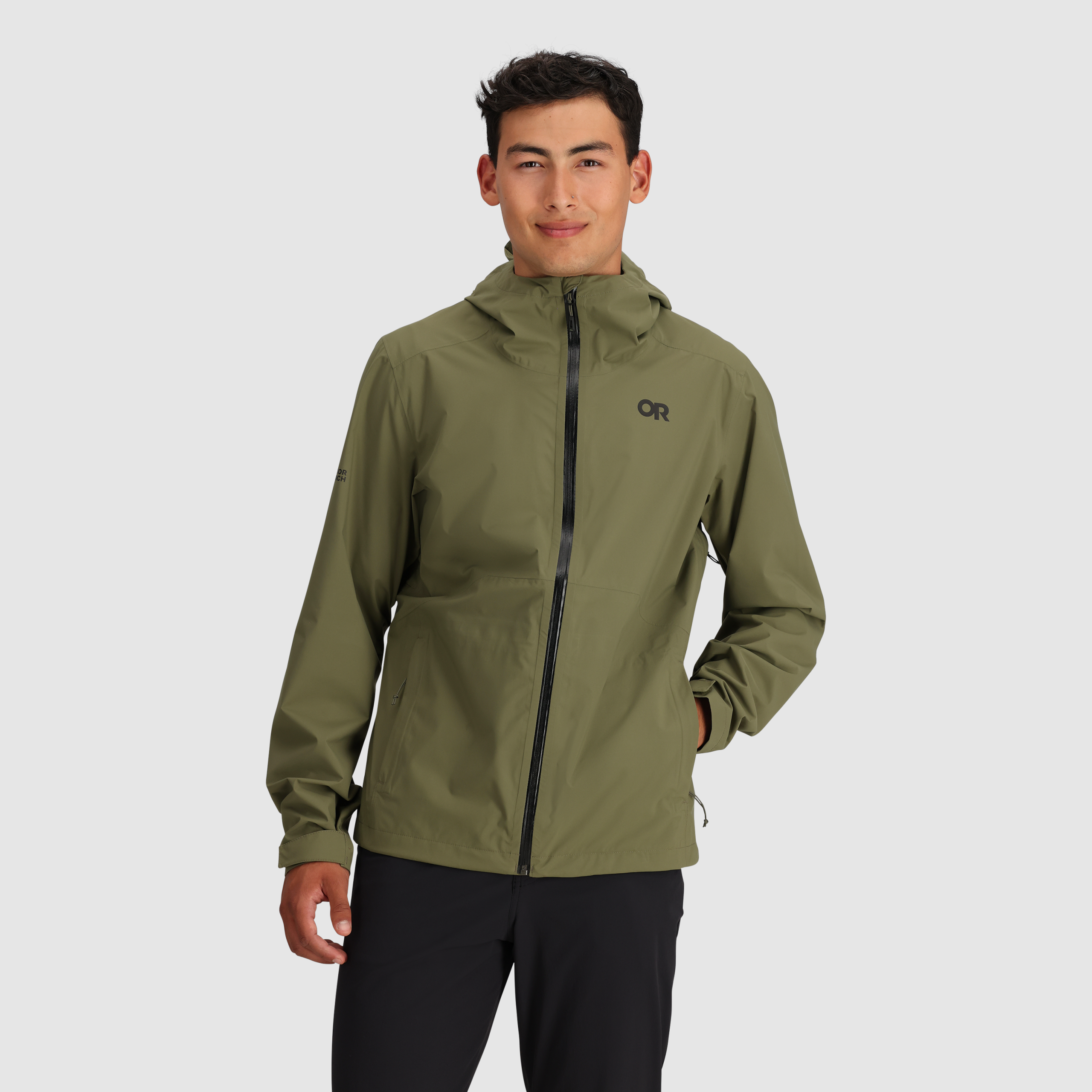 Men's Stratoburst Stretch Rain Jacket - Image 19