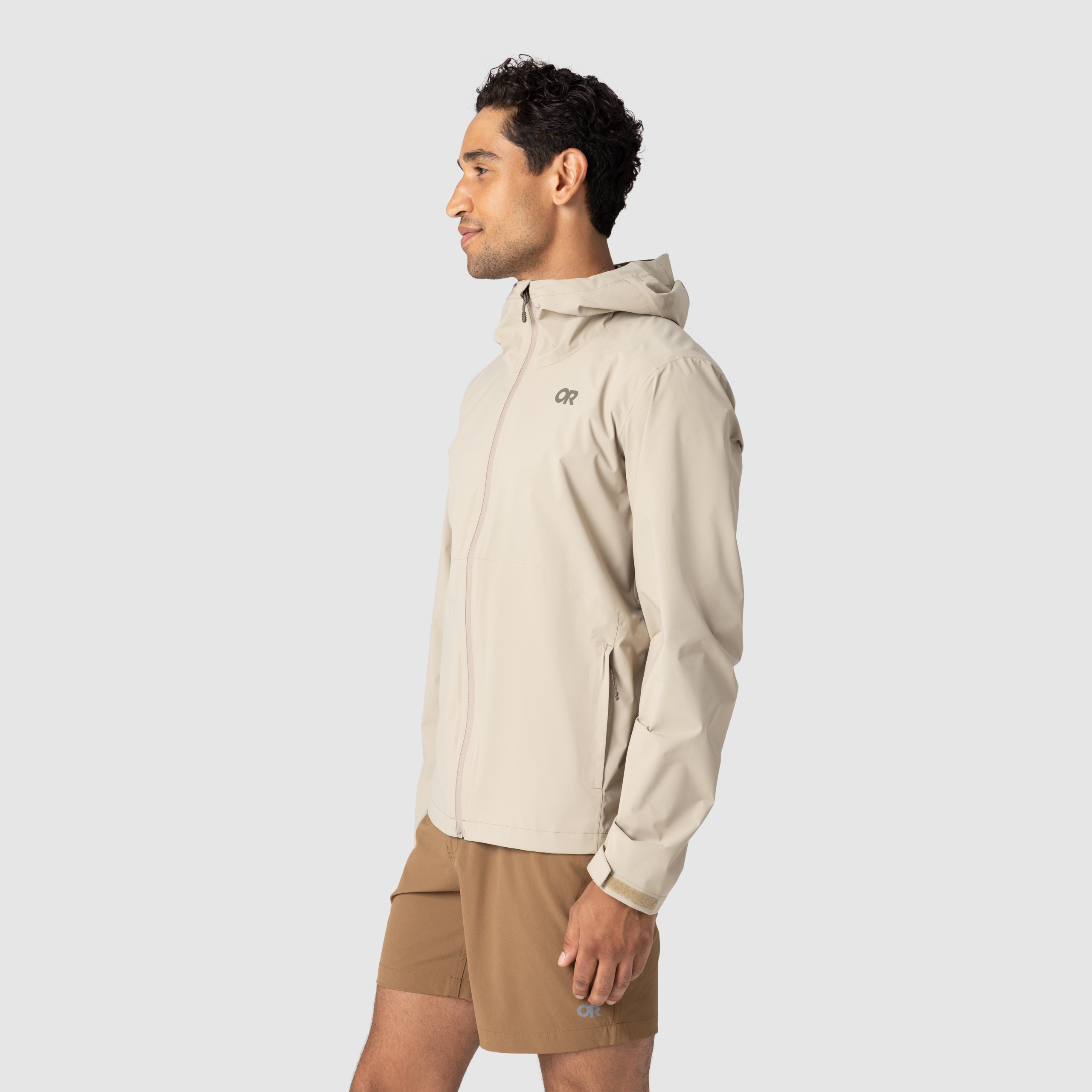 Men's Stratoburst Stretch Rain Jacket - Image 3