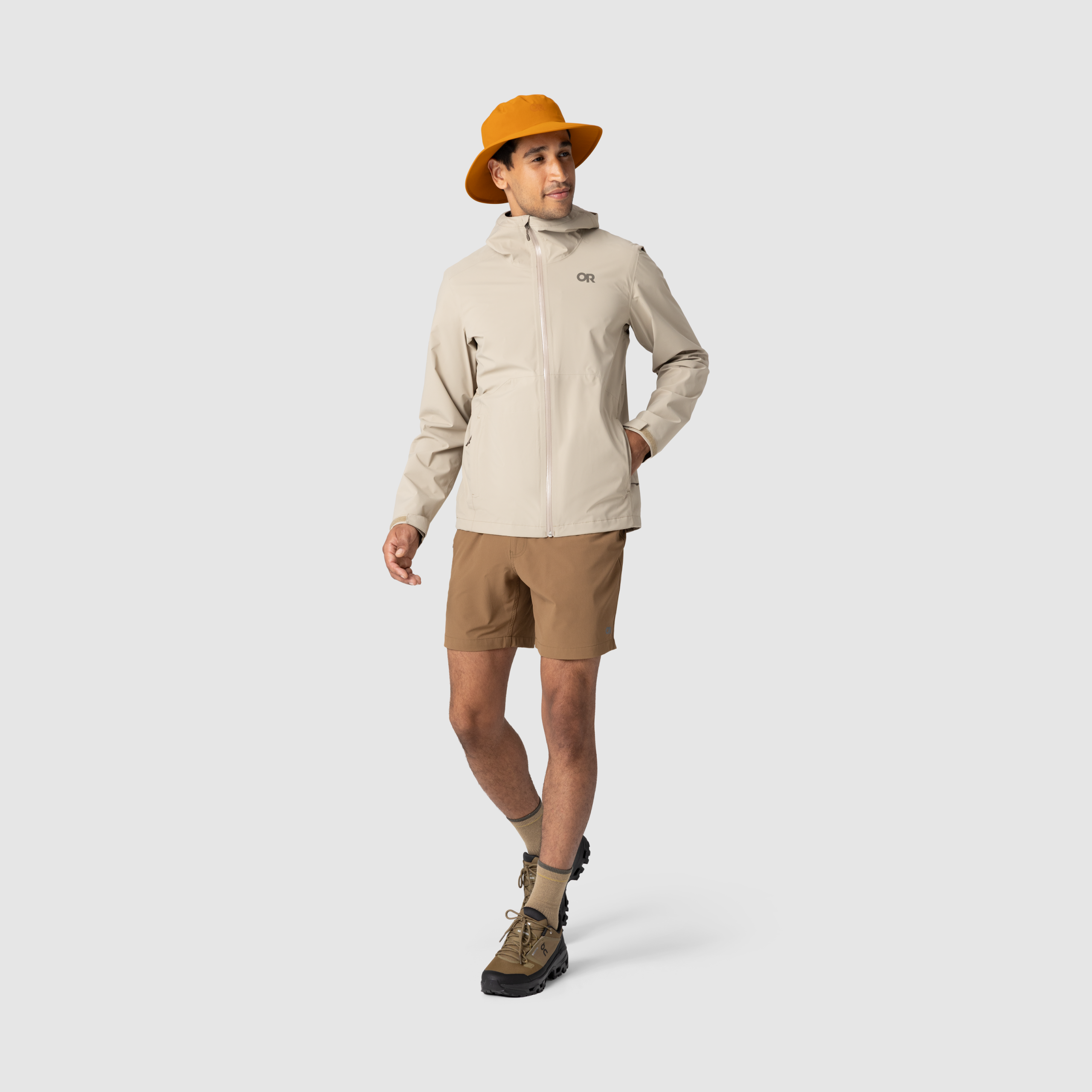 Men's Stratoburst Stretch Rain Jacket - Image 5