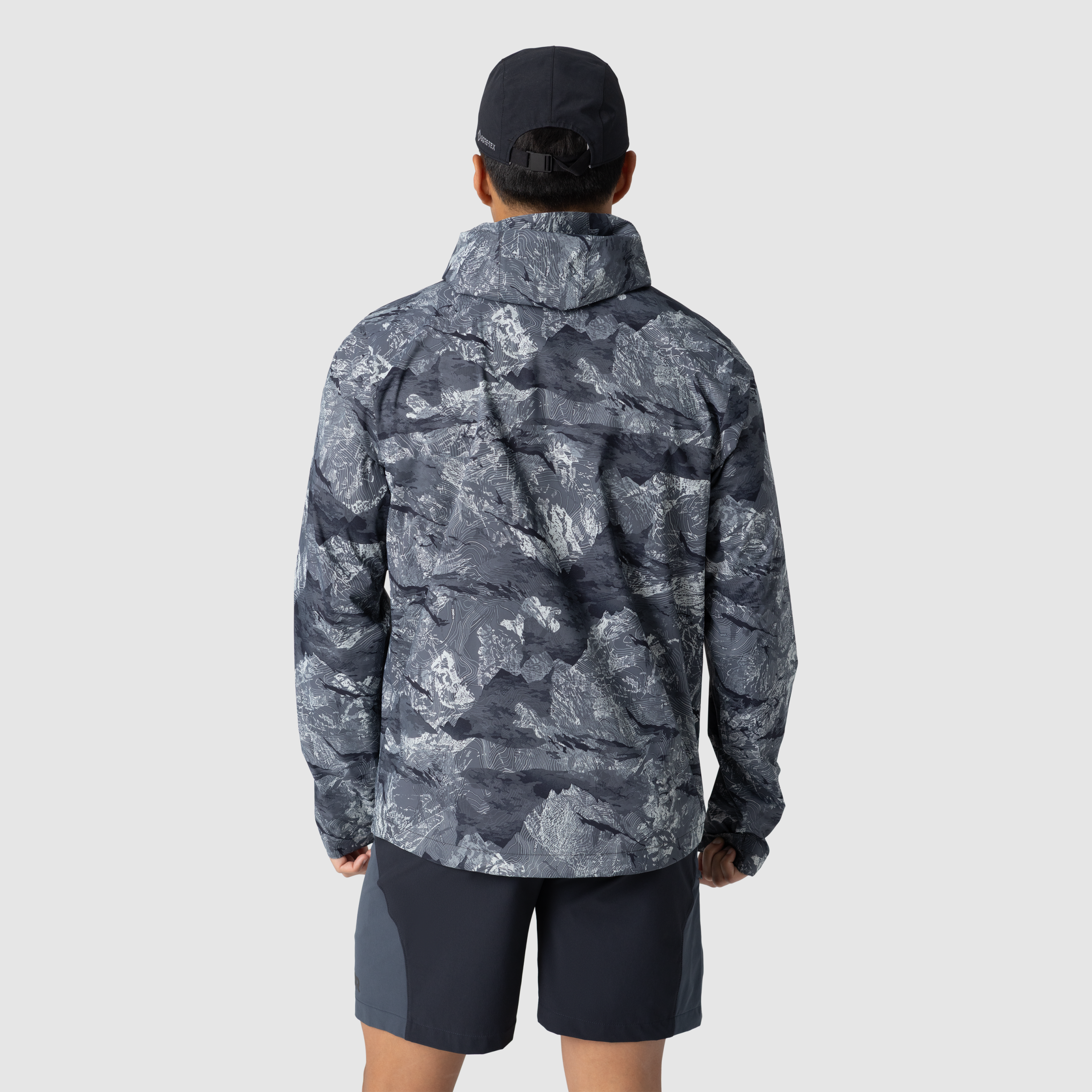 Men's Stratoburst Stretch Rain Jacket - Image 10