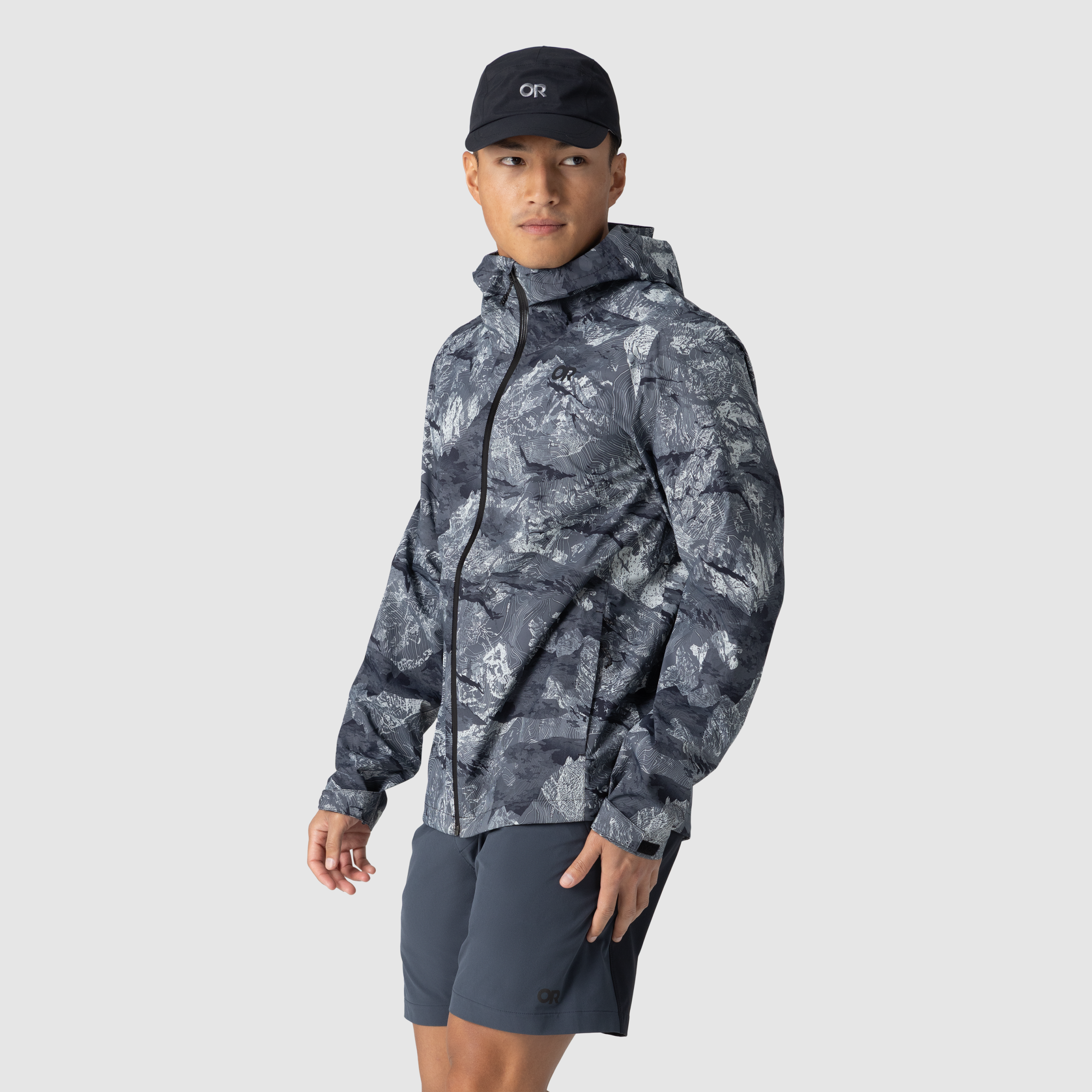 Men's Stratoburst Stretch Rain Jacket - Image 11