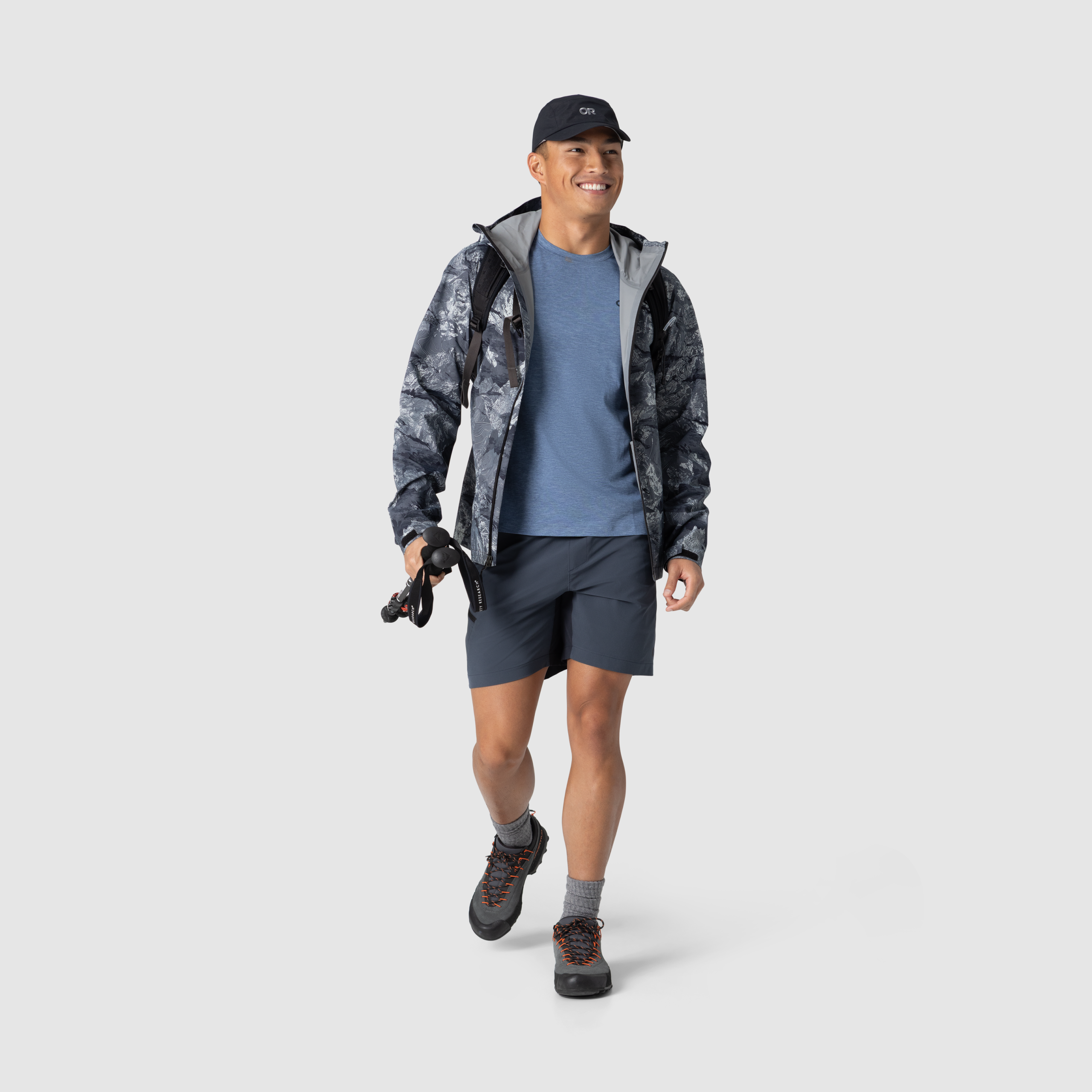 Men's Stratoburst Stretch Rain Jacket - Image 13