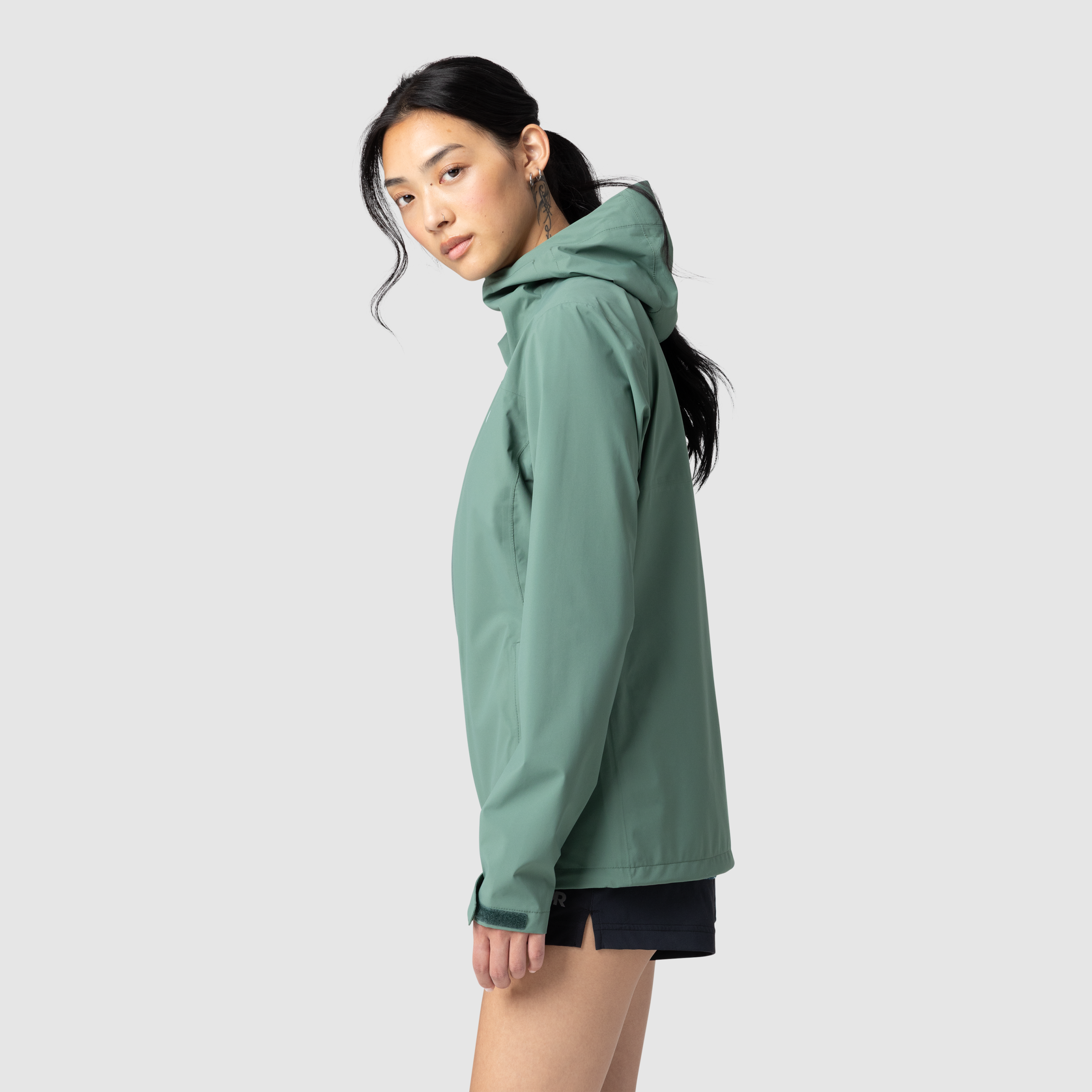 Women's Stratoburst Stretch Rain Jacket - Image 3