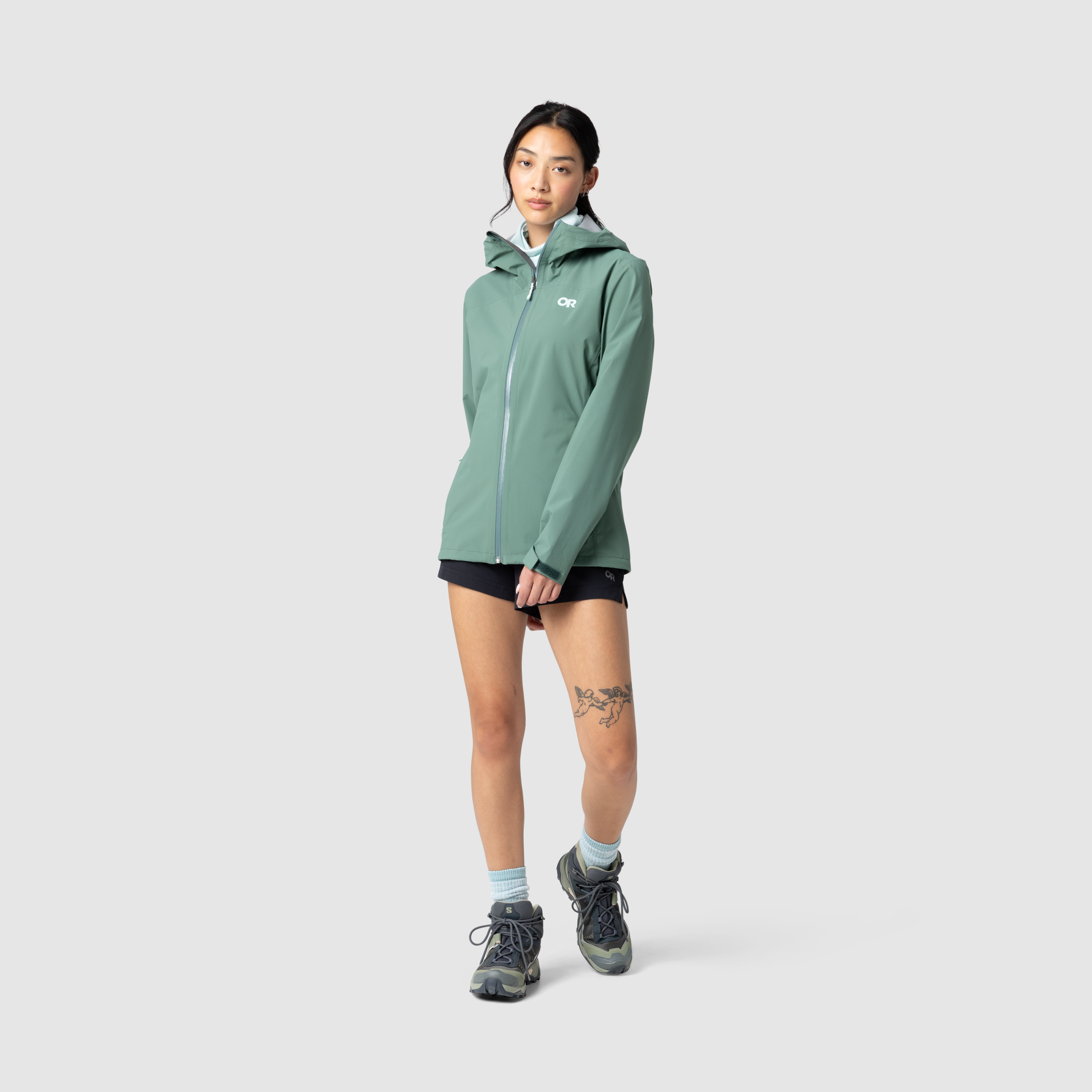 Women's Stratoburst Stretch Rain Jacket - Image 4