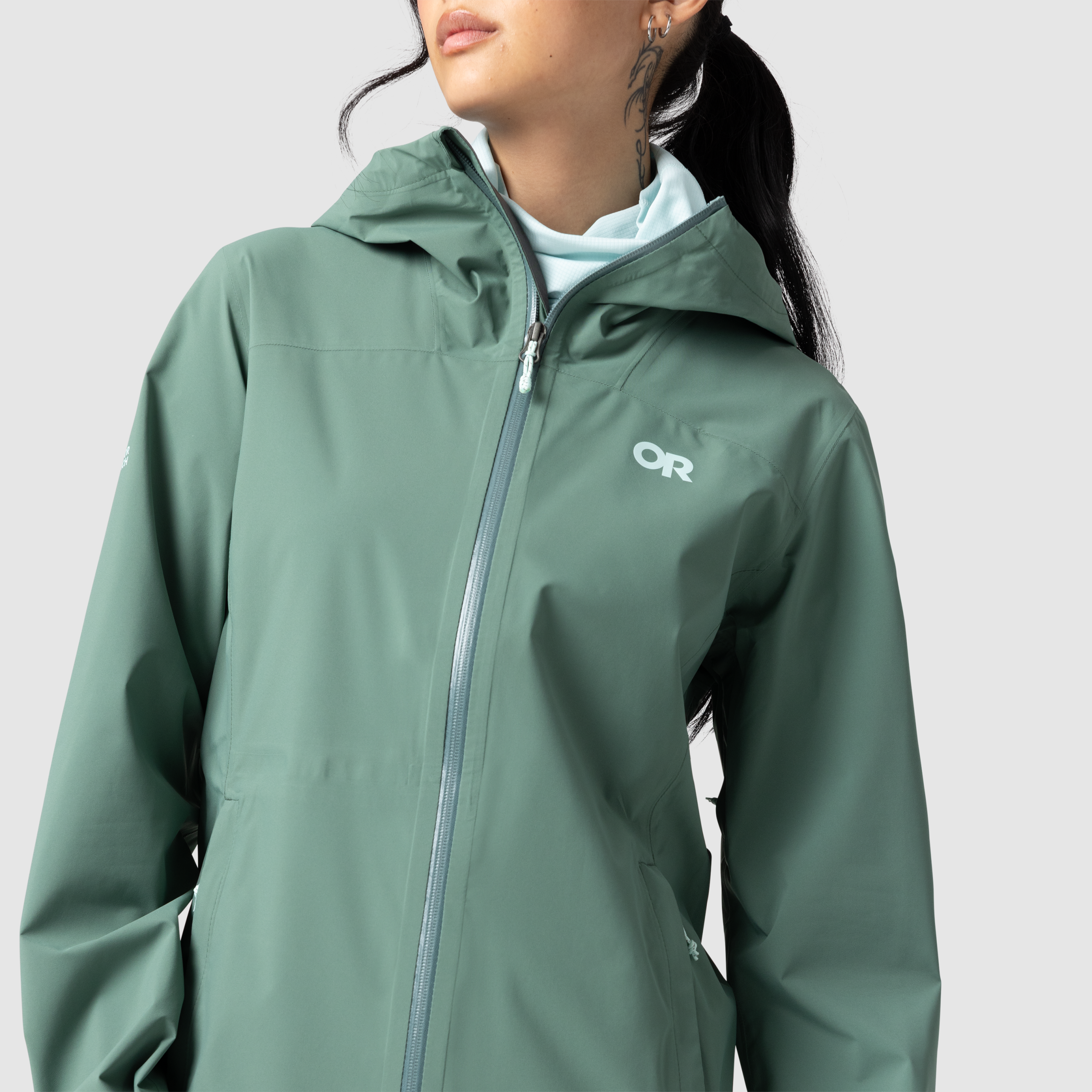 Women's Stratoburst Stretch Rain Jacket - Image 5