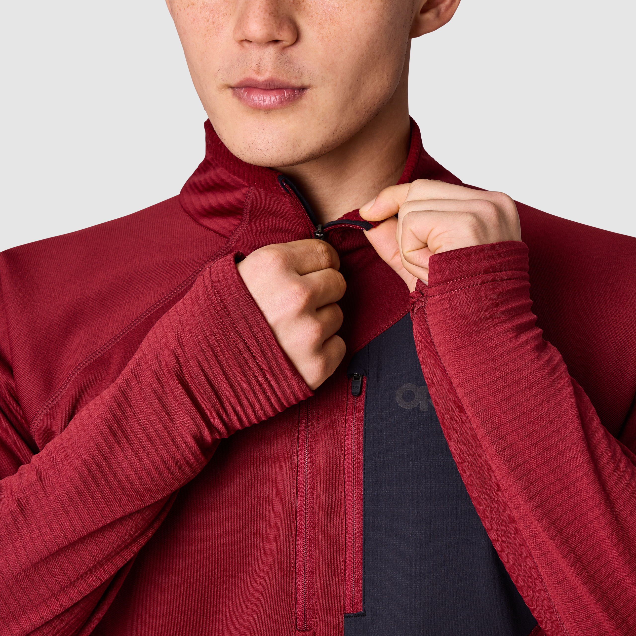 Men's Deviator Fleece Half Zip - Image 5