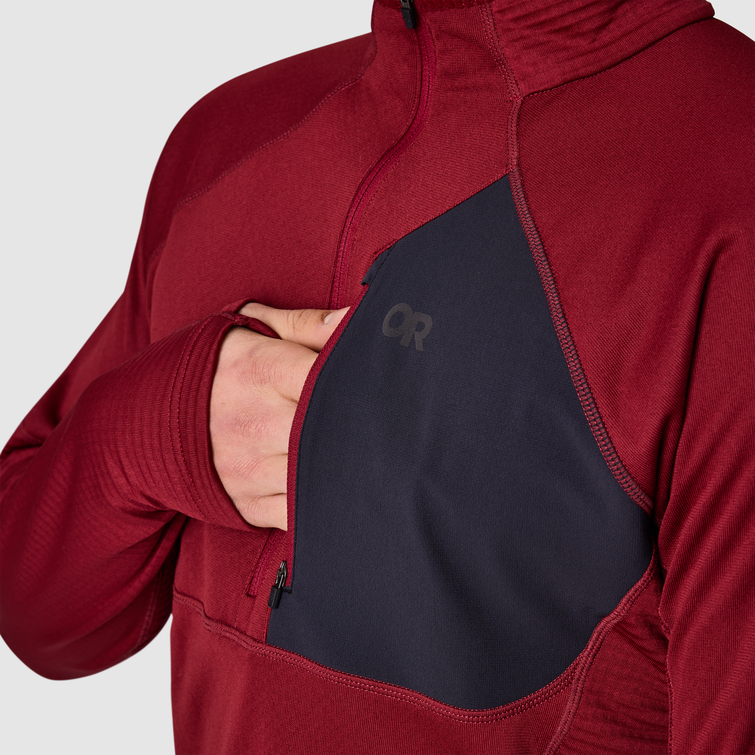 Men's Deviator Fleece Half Zip - Image 6