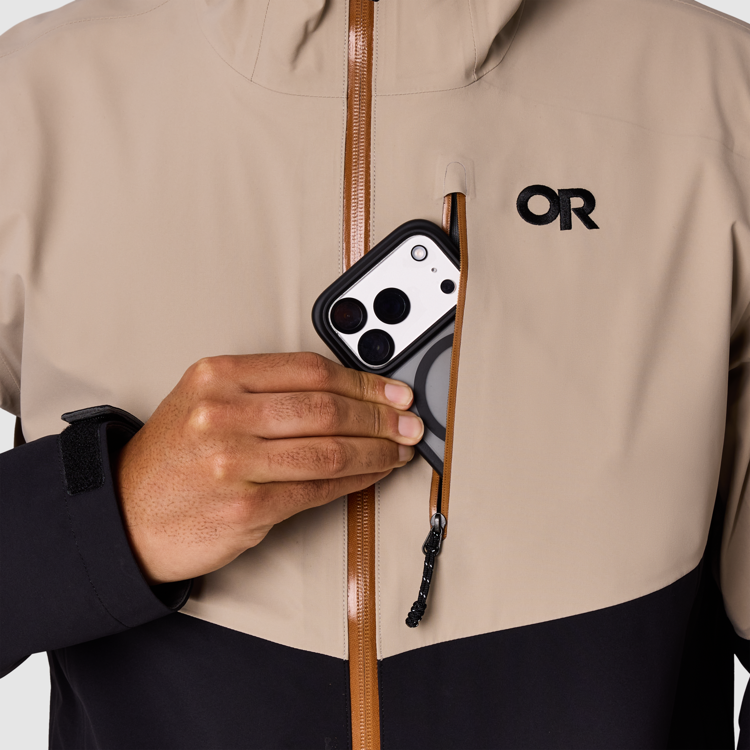Men's Foray 3L Rain Jacket - Image 9