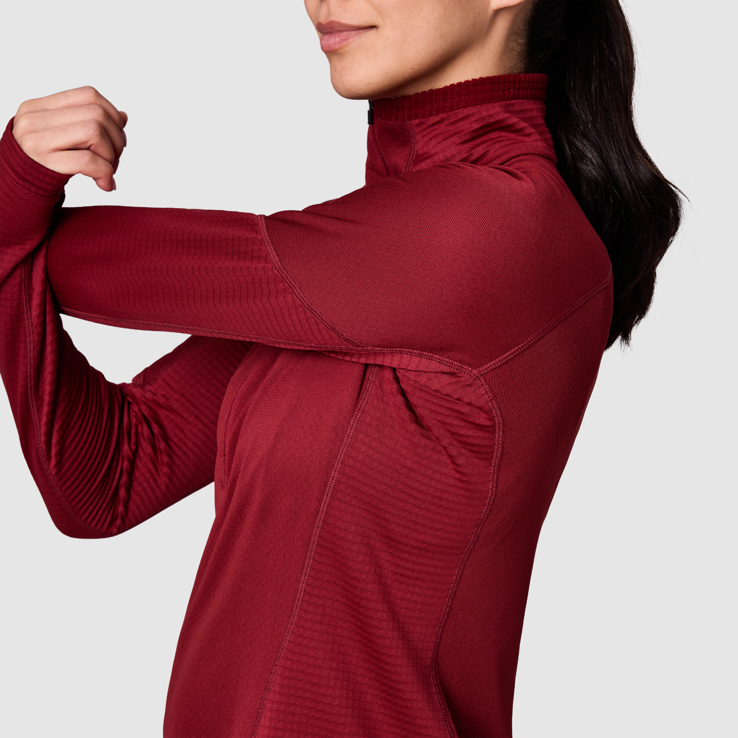 Women's Deviator Fleece Half Zip - Image 8