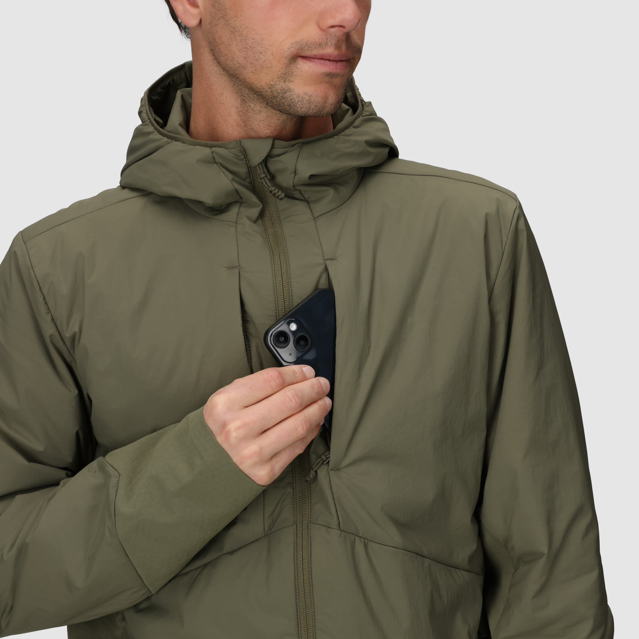Men's Shadow Hybrid Hoodie - Image 15
