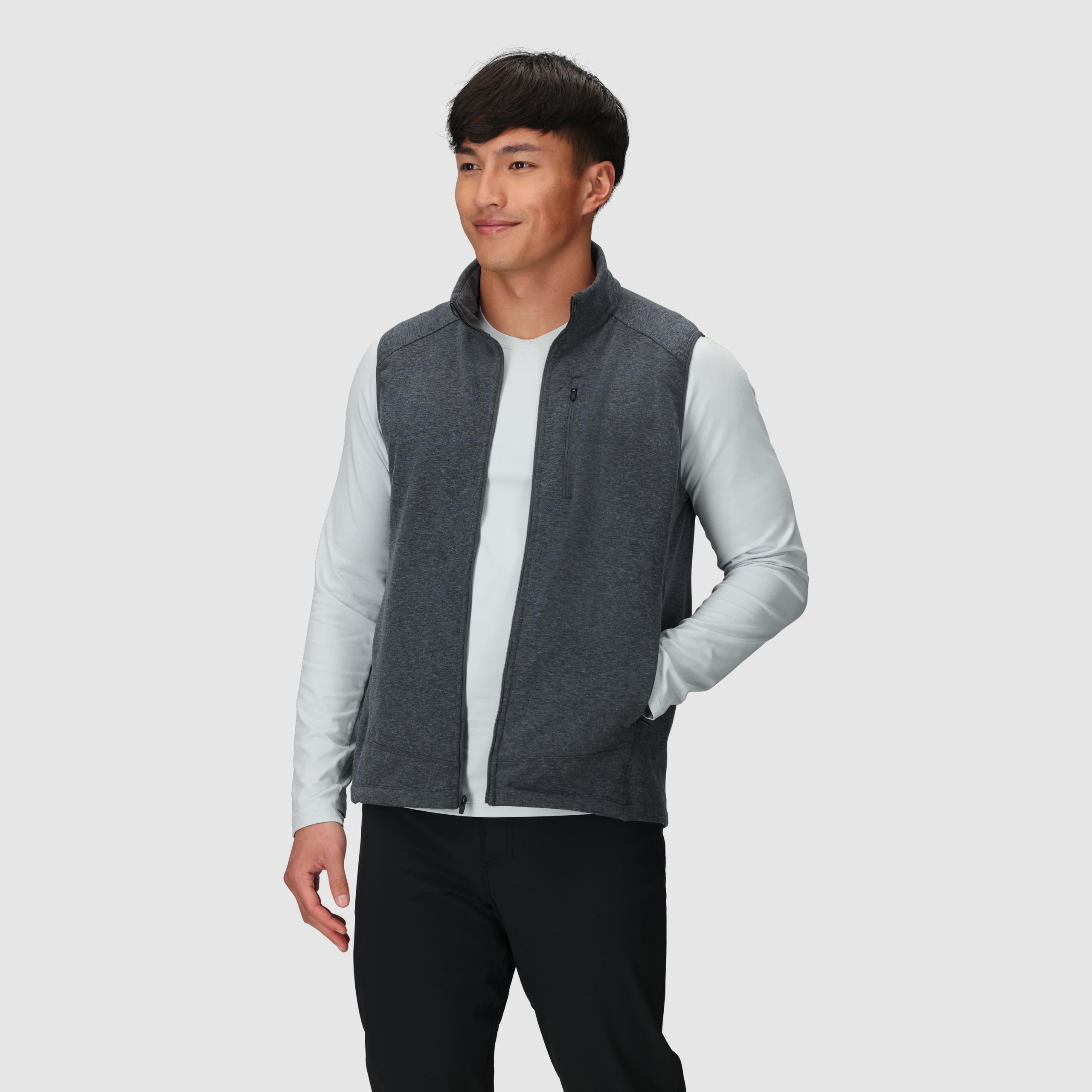 Men's Crescent Fleece Vest - Image 4