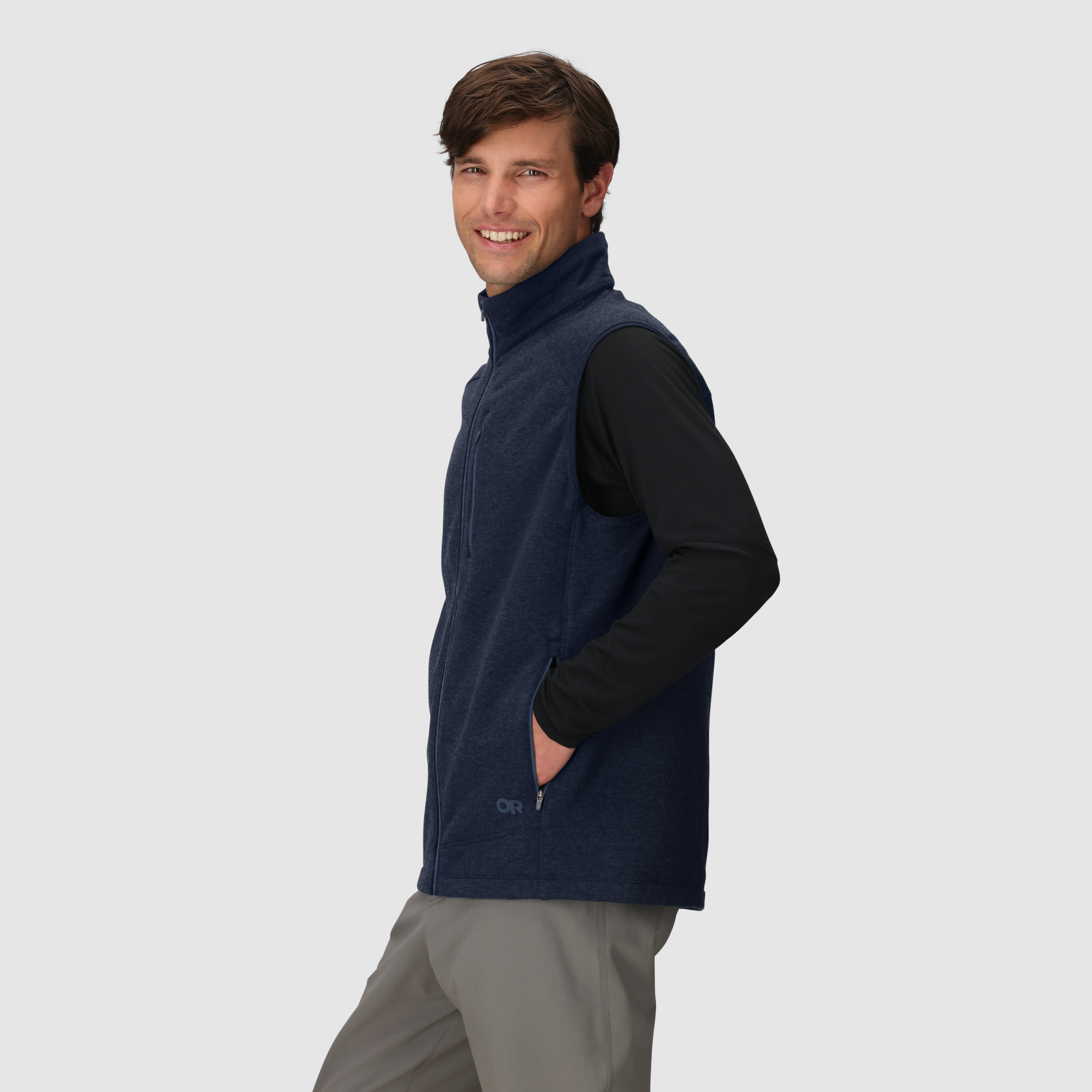 Men's Crescent Fleece Vest - Image 9