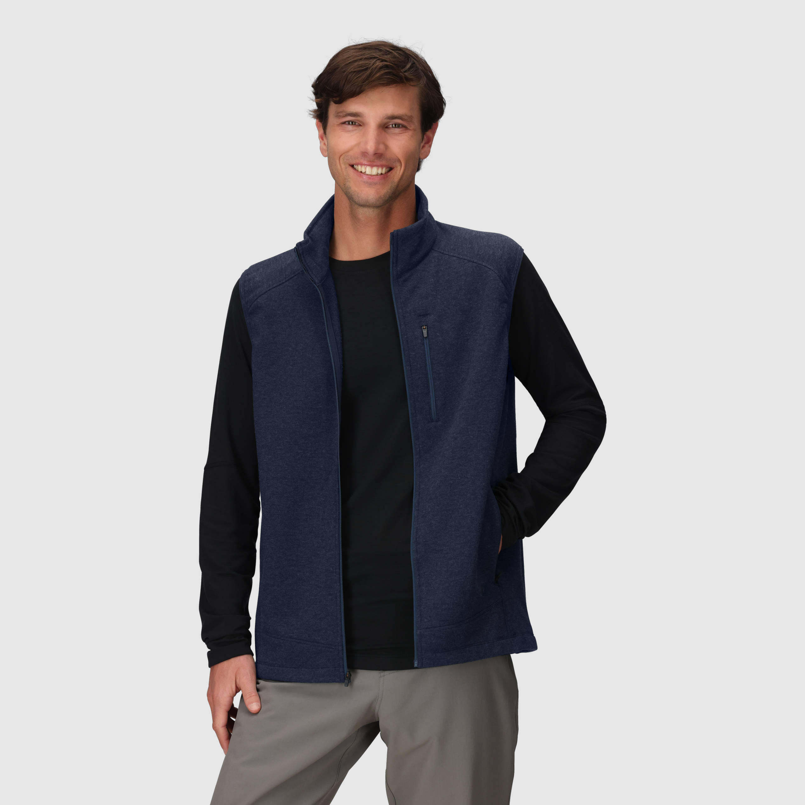 Men's Crescent Fleece Vest - Image 10