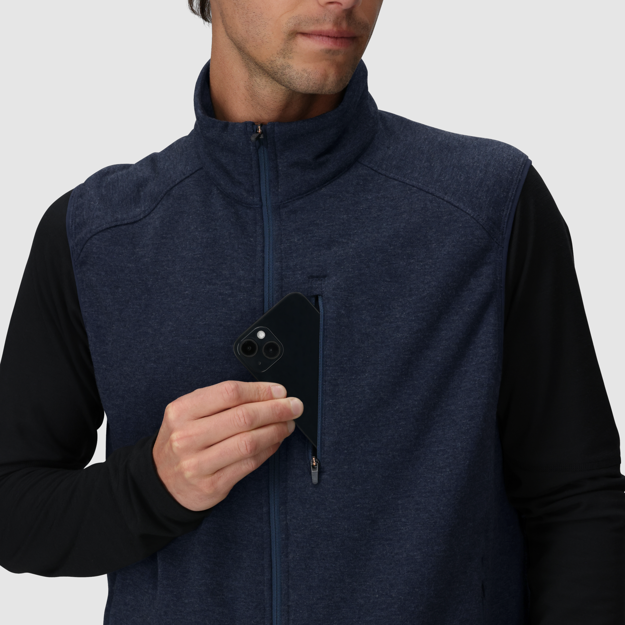 Men's Crescent Fleece Vest - Image 12