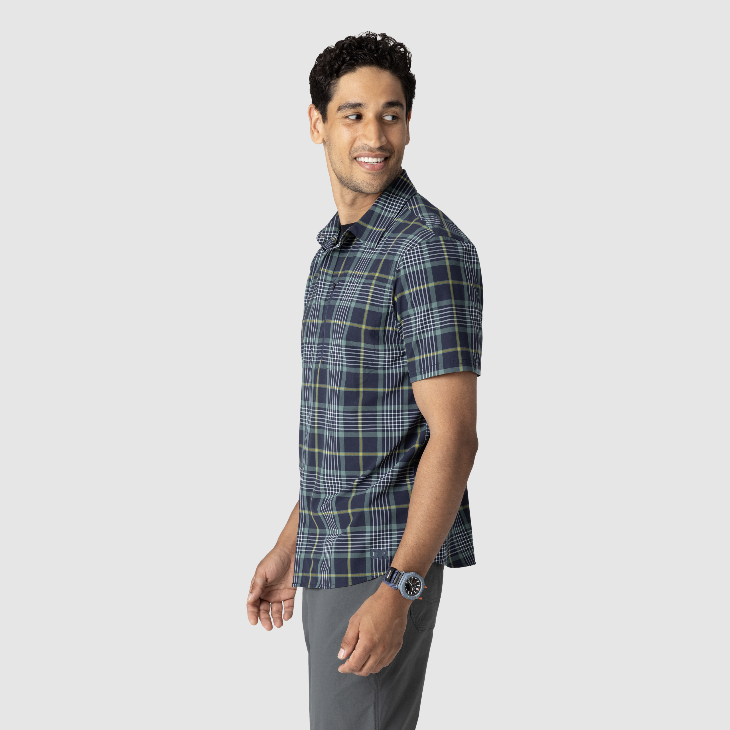 Men's Astroman Short Sleeve Sun Shirt - Image 8