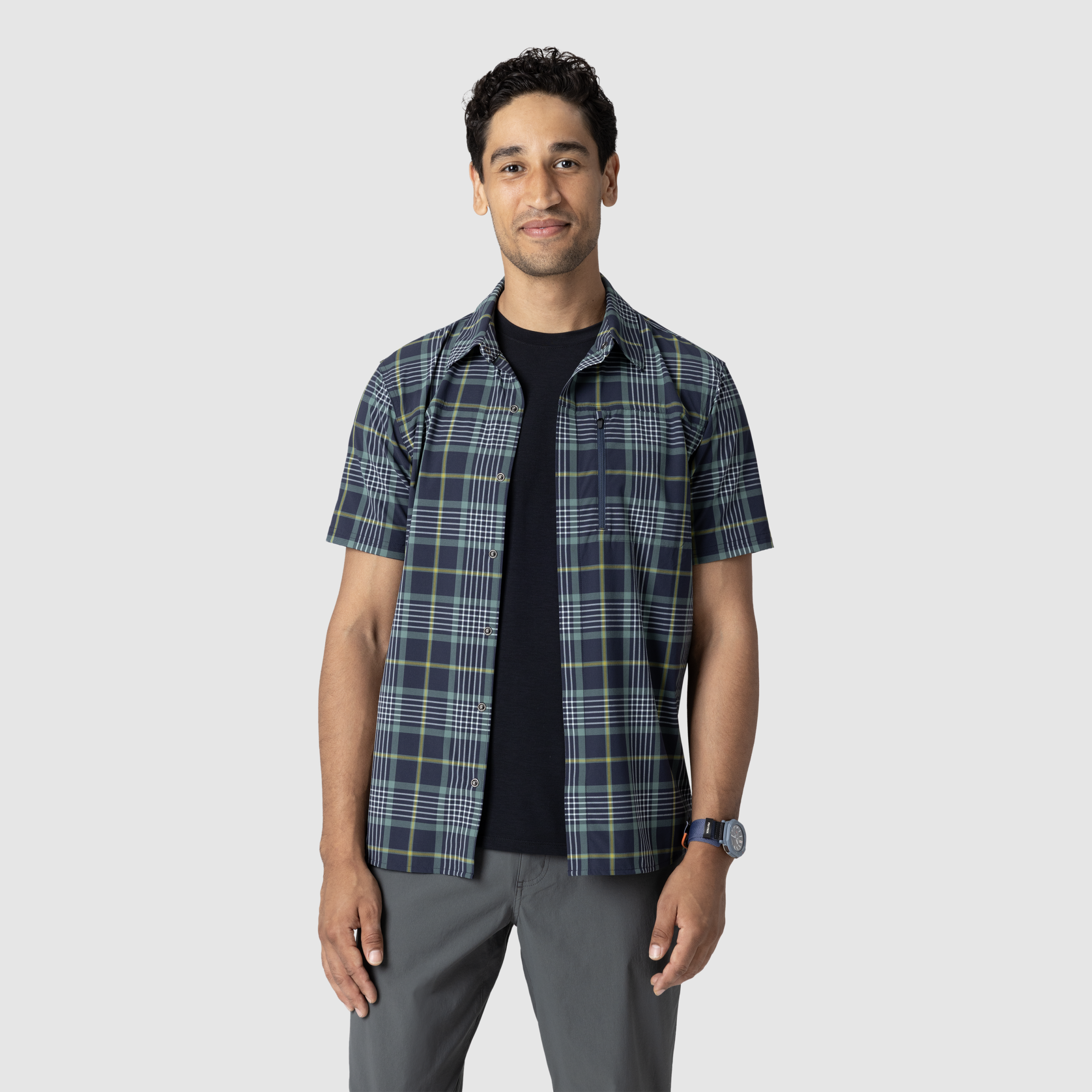Men's Astroman Short Sleeve Sun Shirt - Image 9
