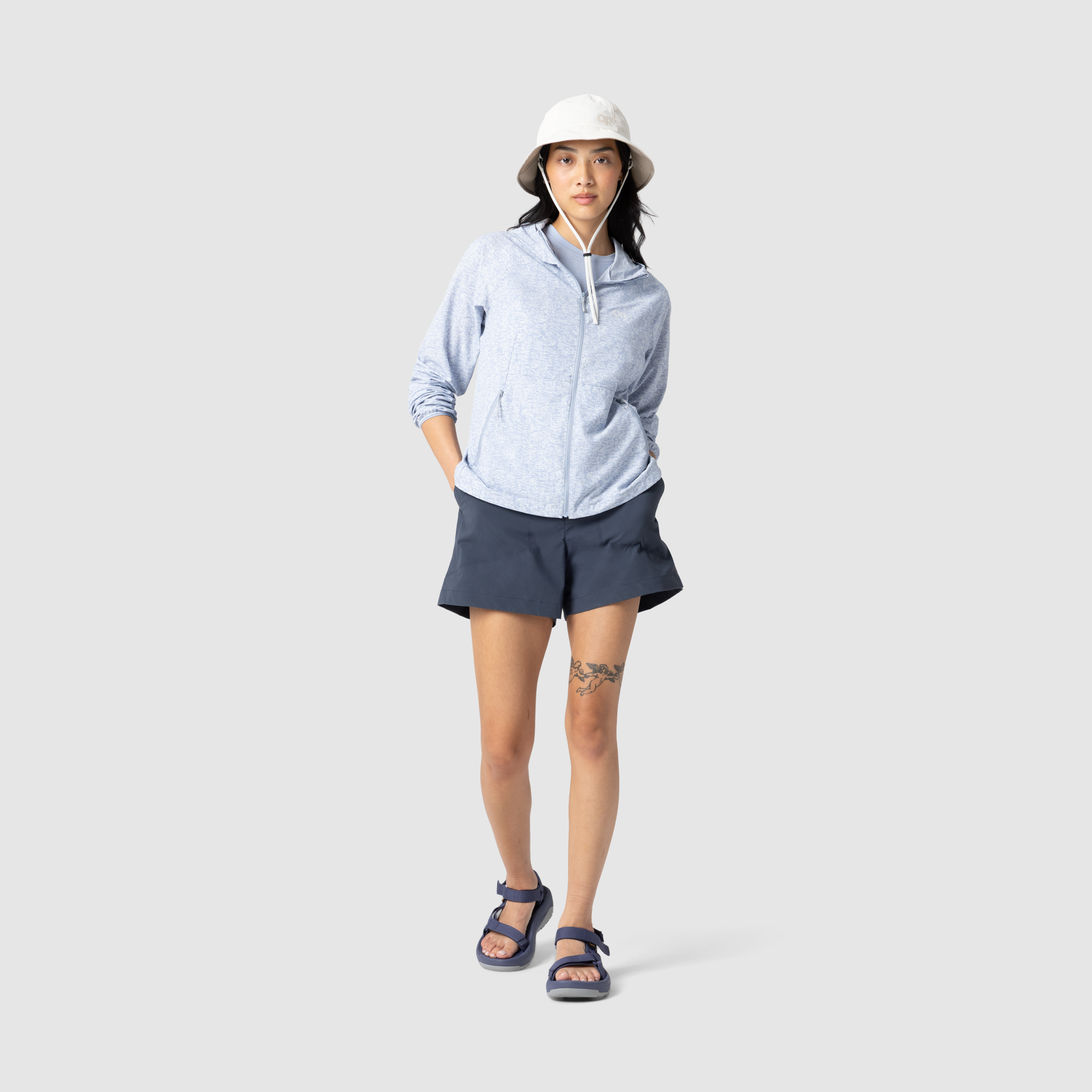 Women's Astroman Full Zip Sun Hoodie - Image 4