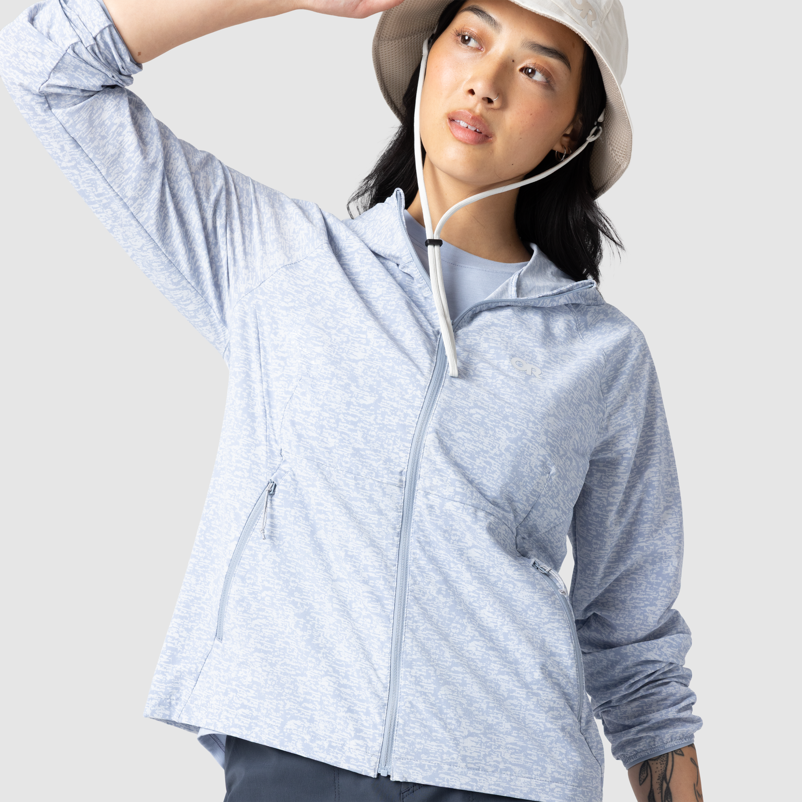 Women's Astroman Full Zip Sun Hoodie - Image 5