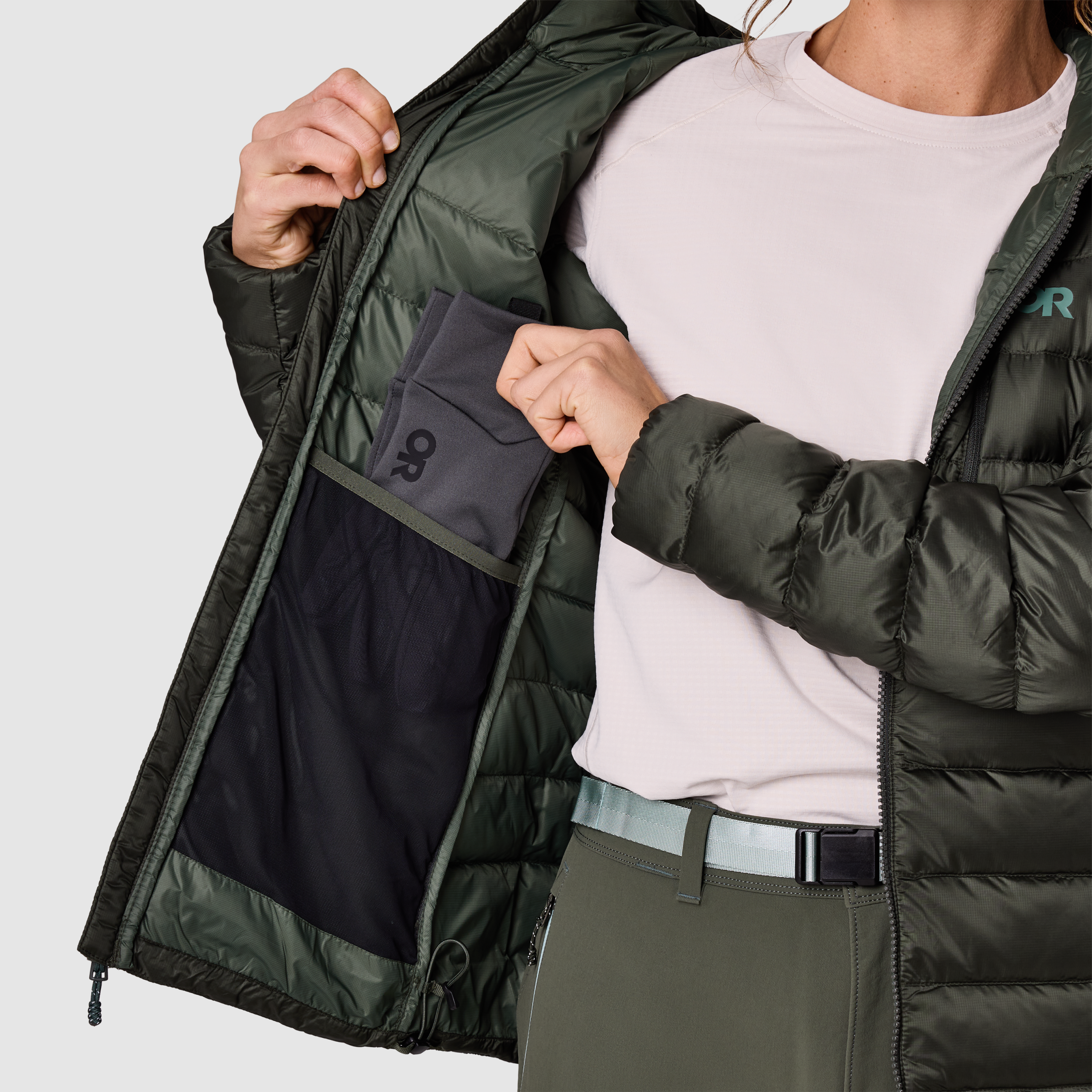 Women's Helium Down Hoodie - Image 6
