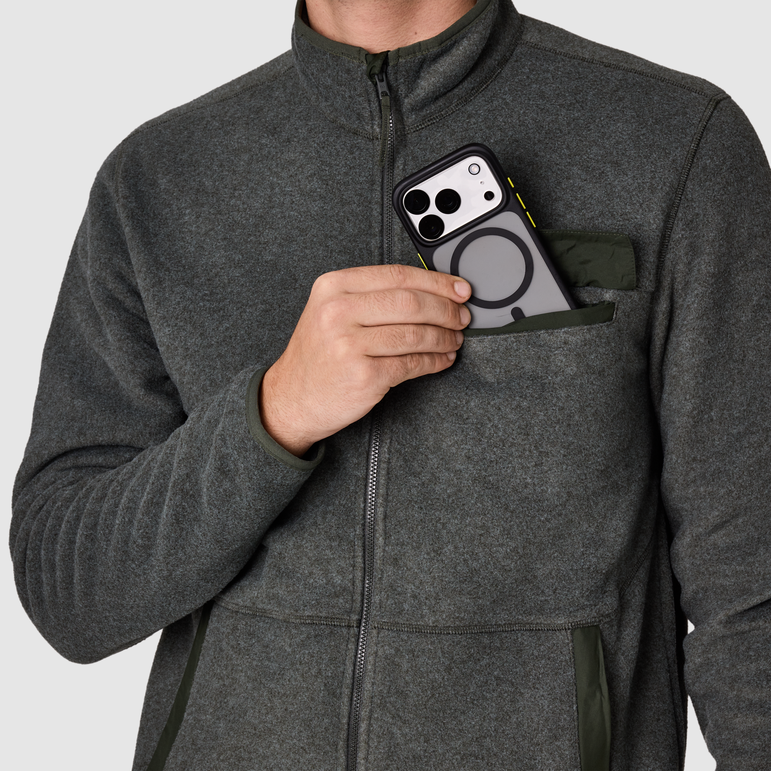 Men's Deming Fleece Jacket - Image 6
