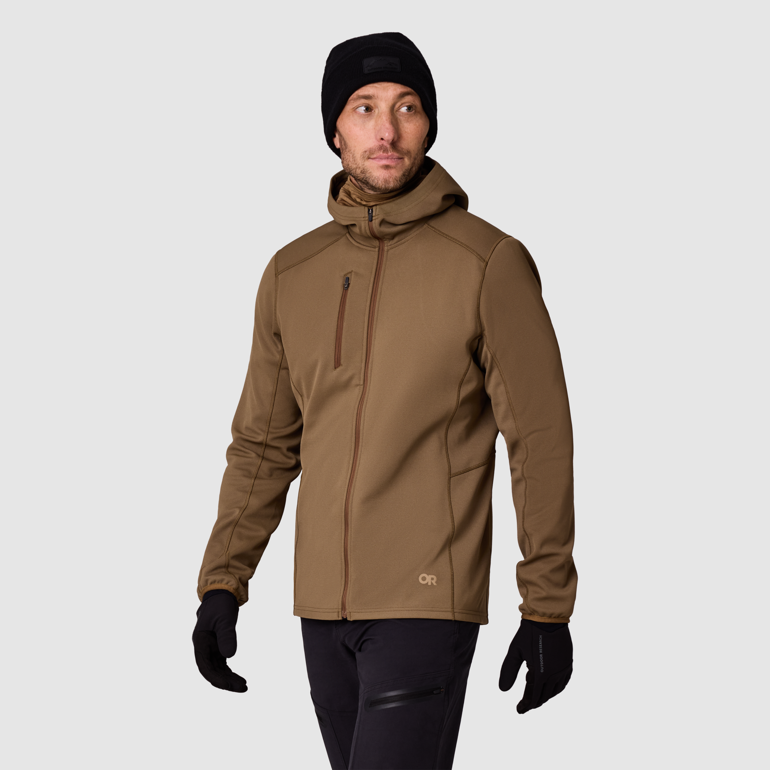 Men's Ceramik Fleece Full Zip Hoodie - Image 3