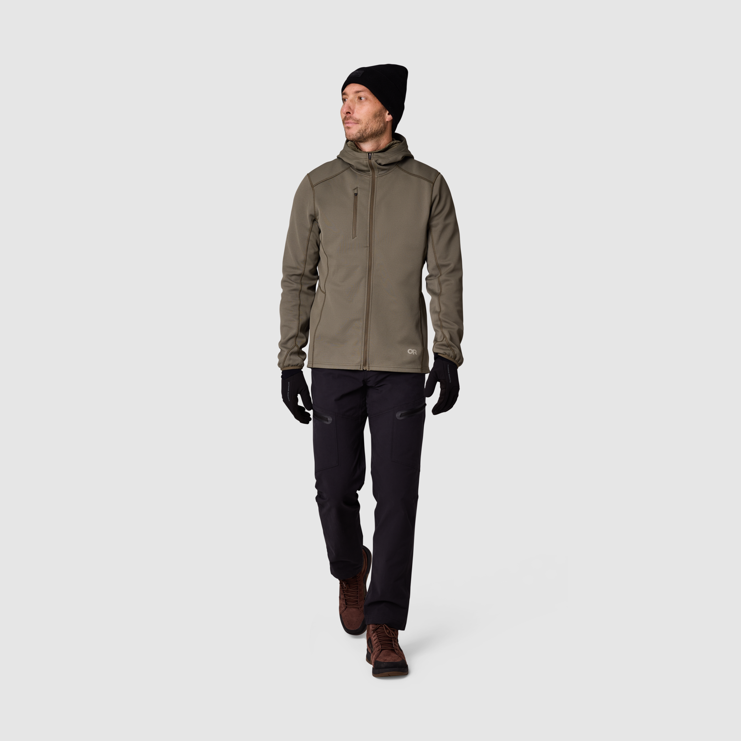 Men's Ceramik Fleece Full Zip Hoodie - Image 10