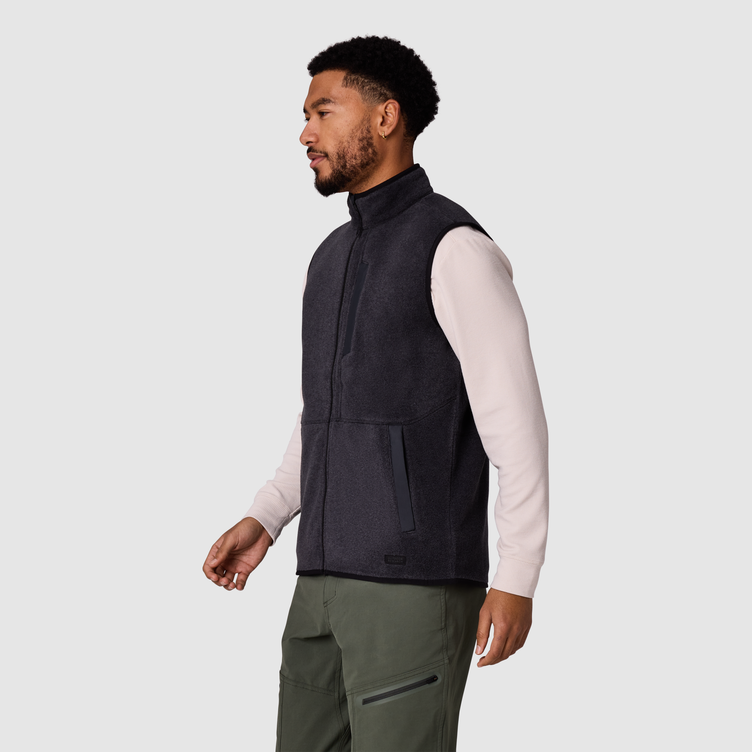 Men's Deming Fleece Vest - Image 3