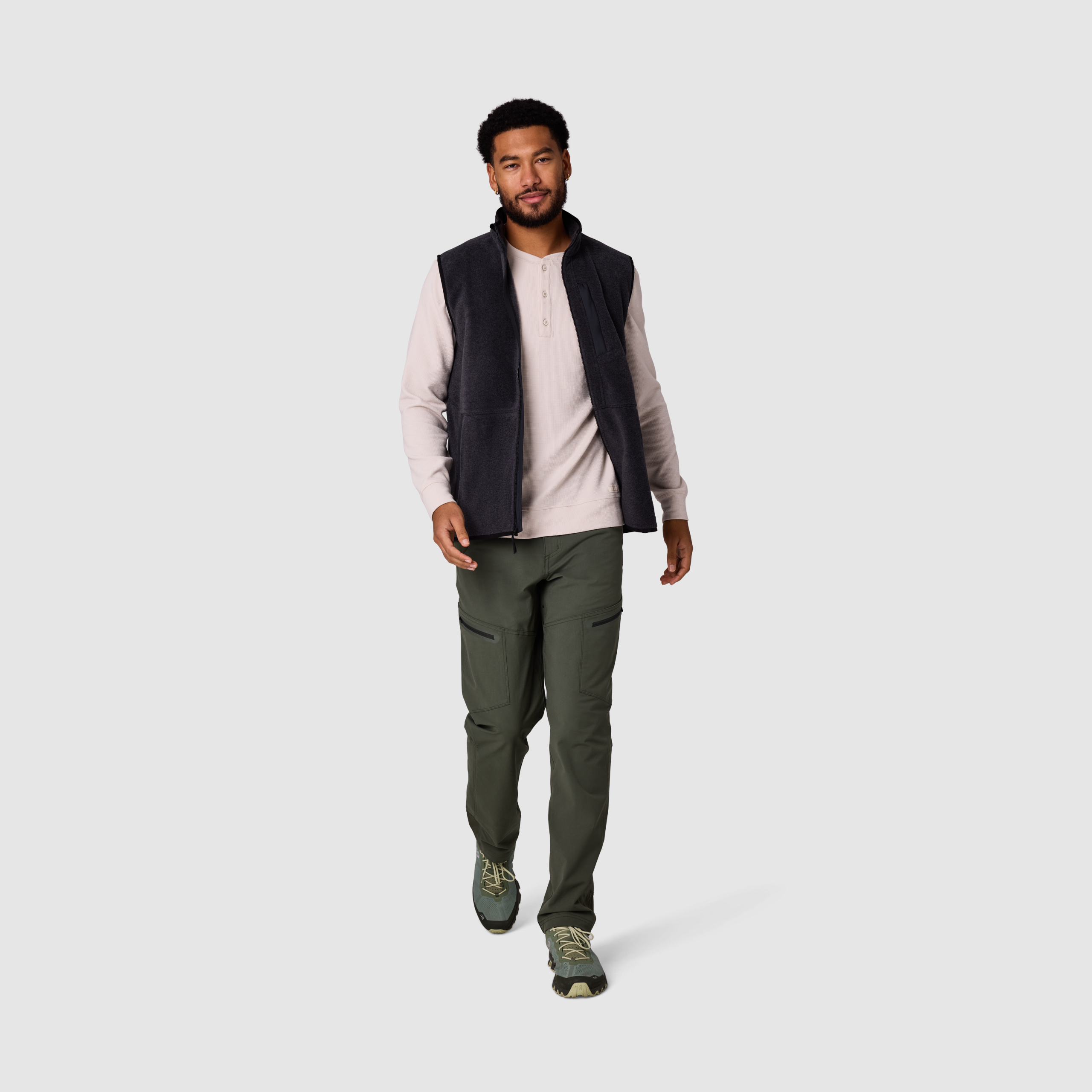 Men's Deming Fleece Vest - Image 4