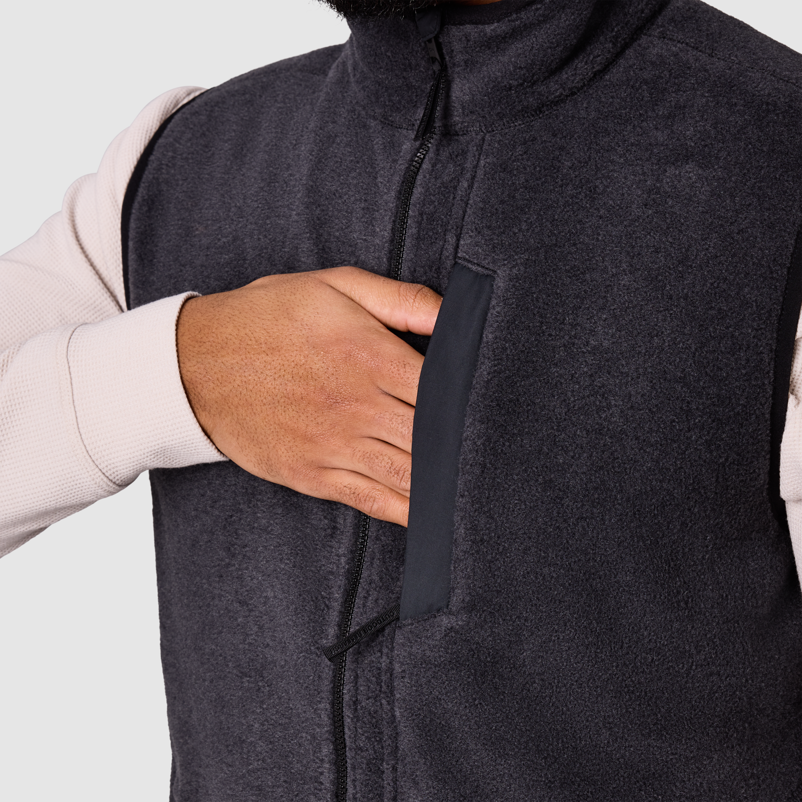 Men's Deming Fleece Vest - Image 7