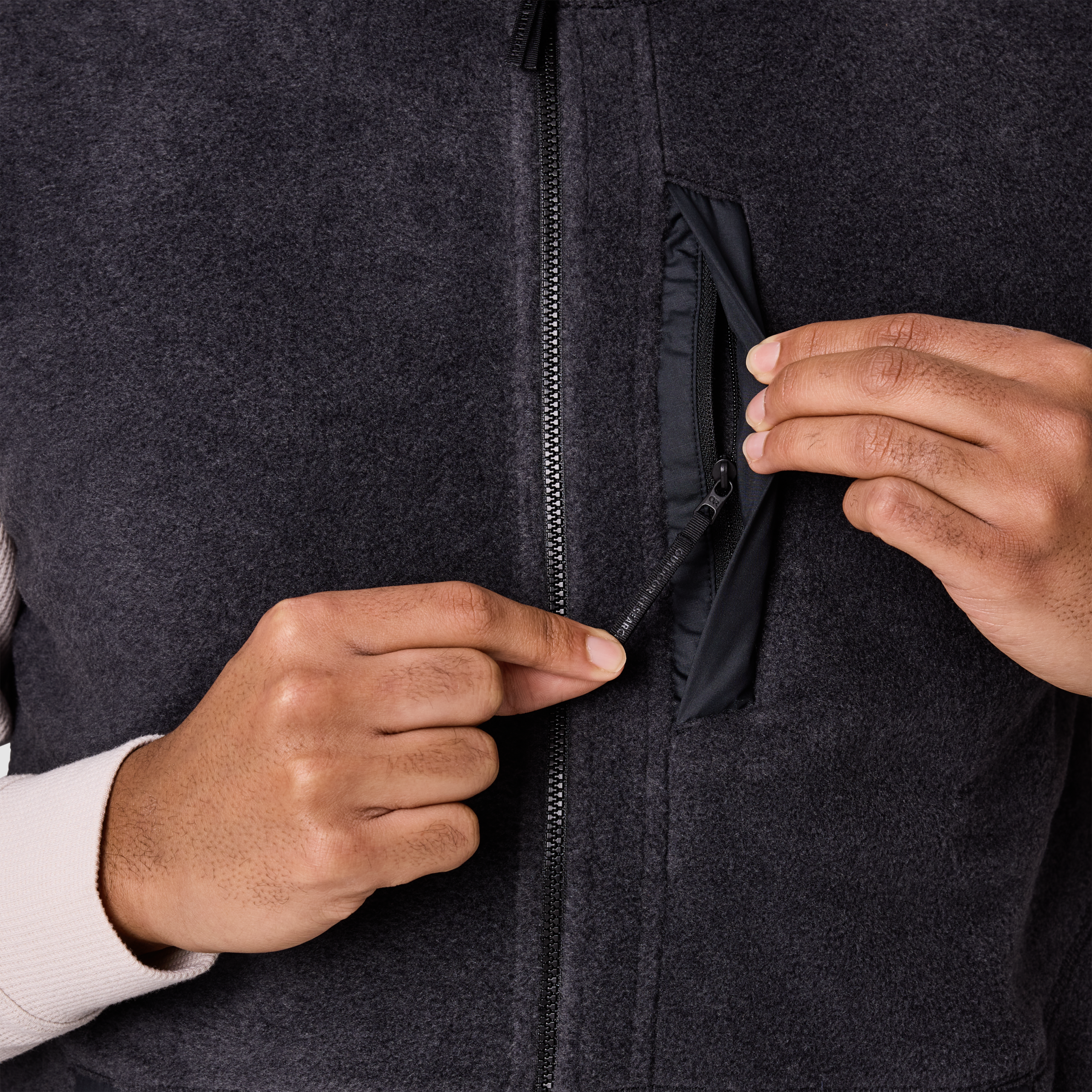 Men's Deming Fleece Vest - Image 8