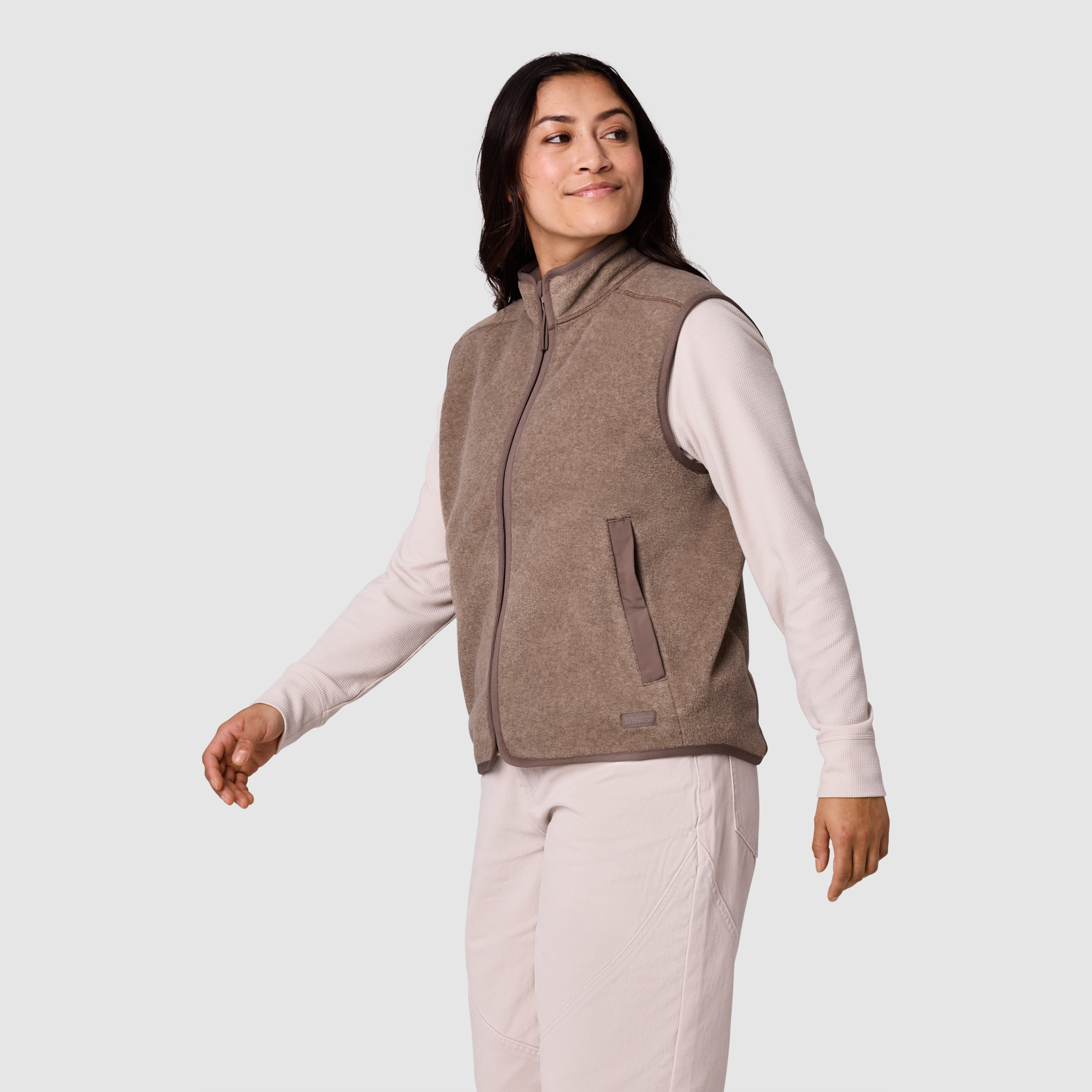 Women's Deming Fleece Vest - Image 3