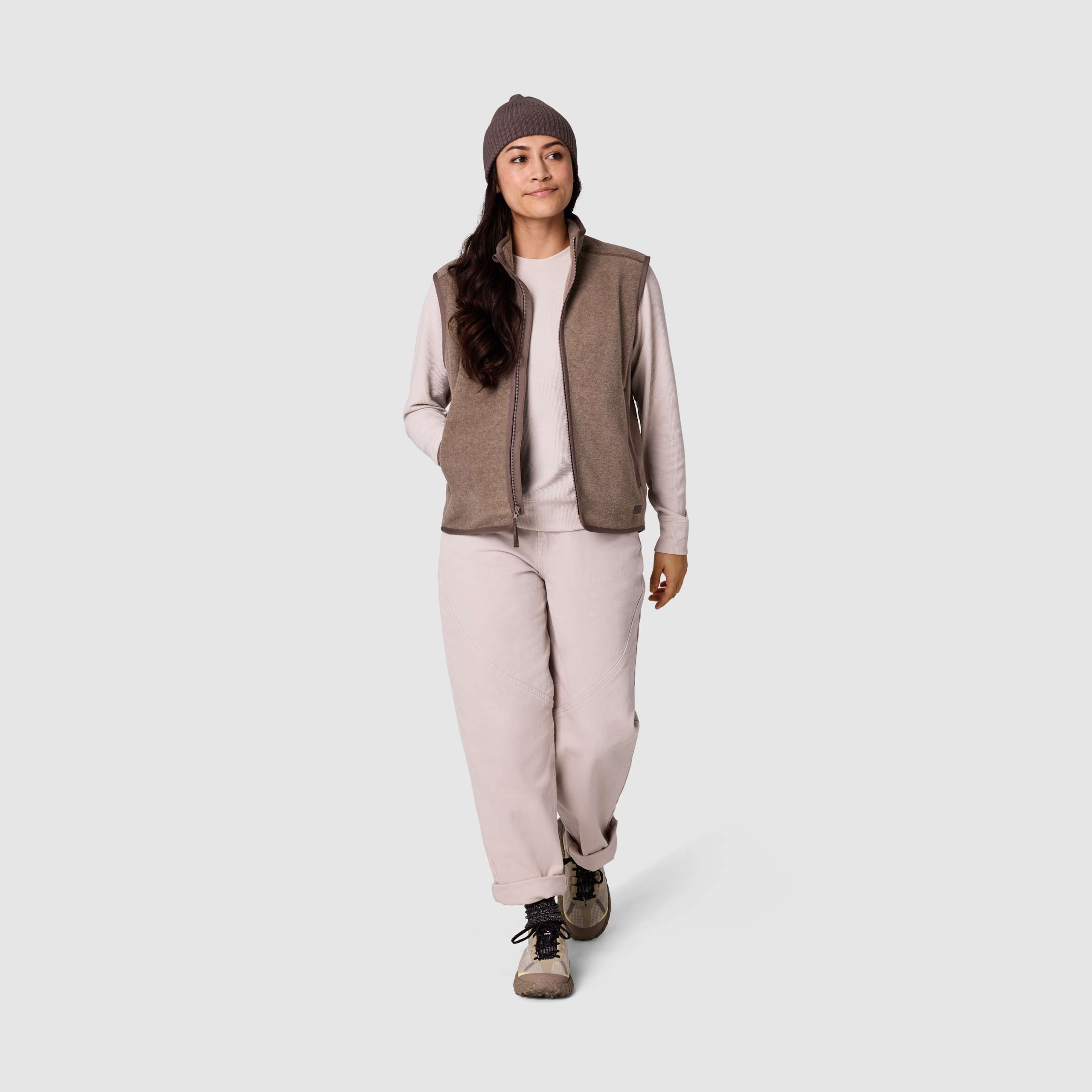 Women's Deming Fleece Vest - Image 4
