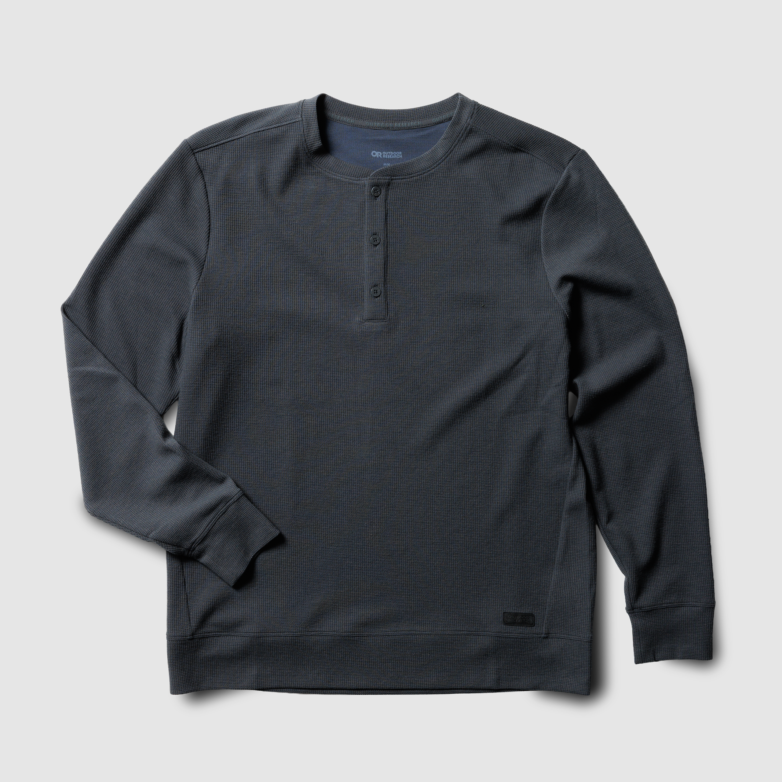Men's Eclipse Waffle Long Sleeve Henley - Image 16
