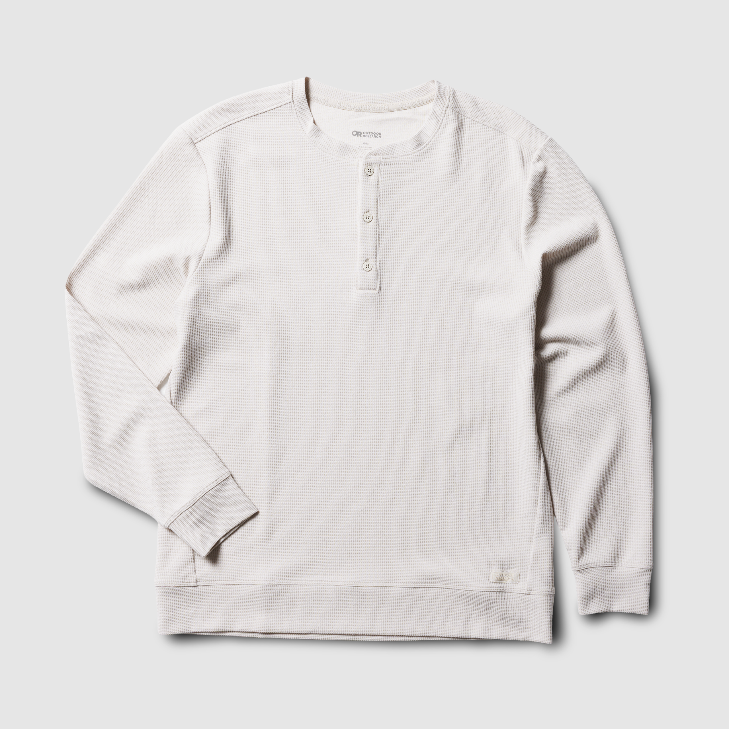 Men's Eclipse Waffle Long Sleeve Henley - Image 6
